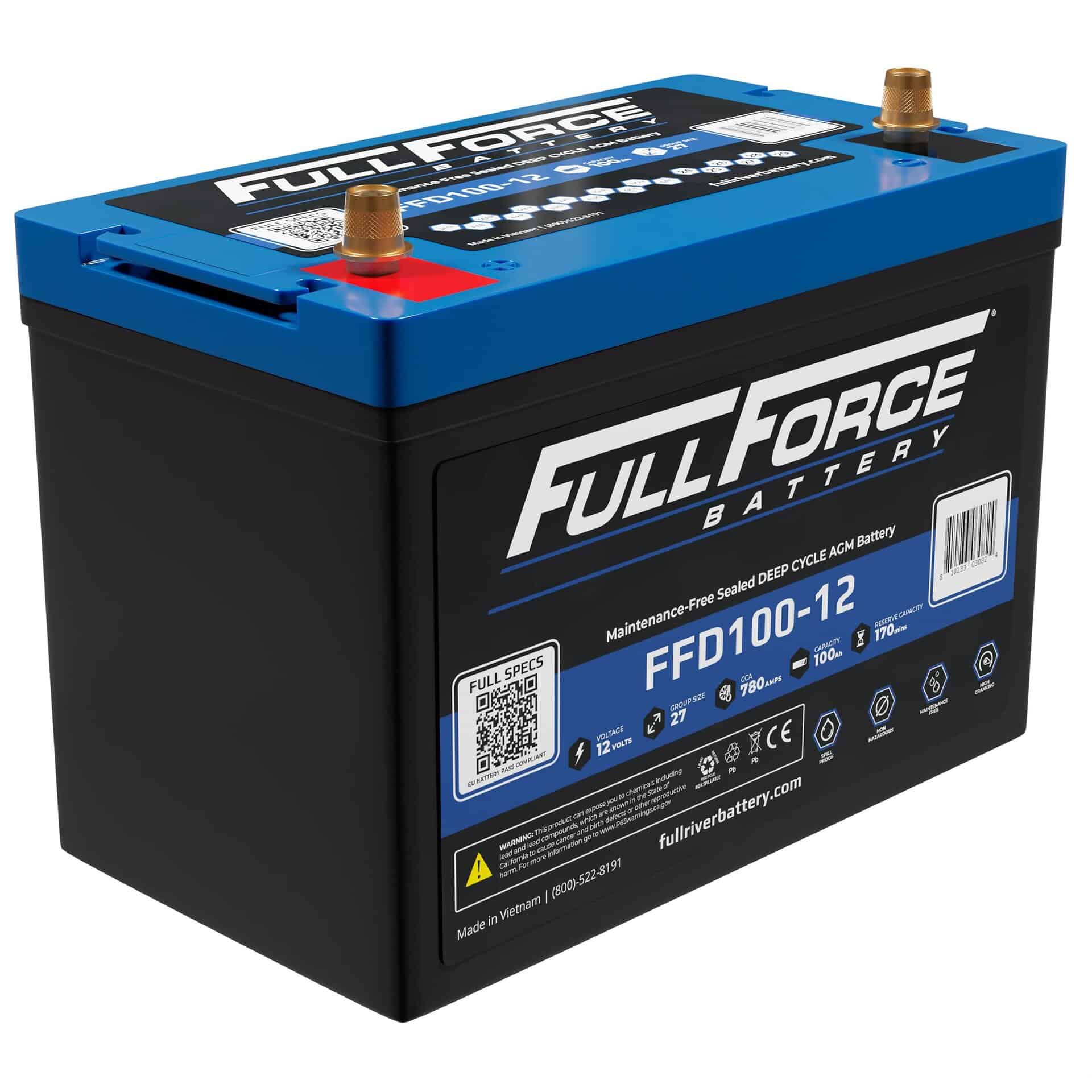 FullRiver FFD100-12 SLA (AGM) Battery