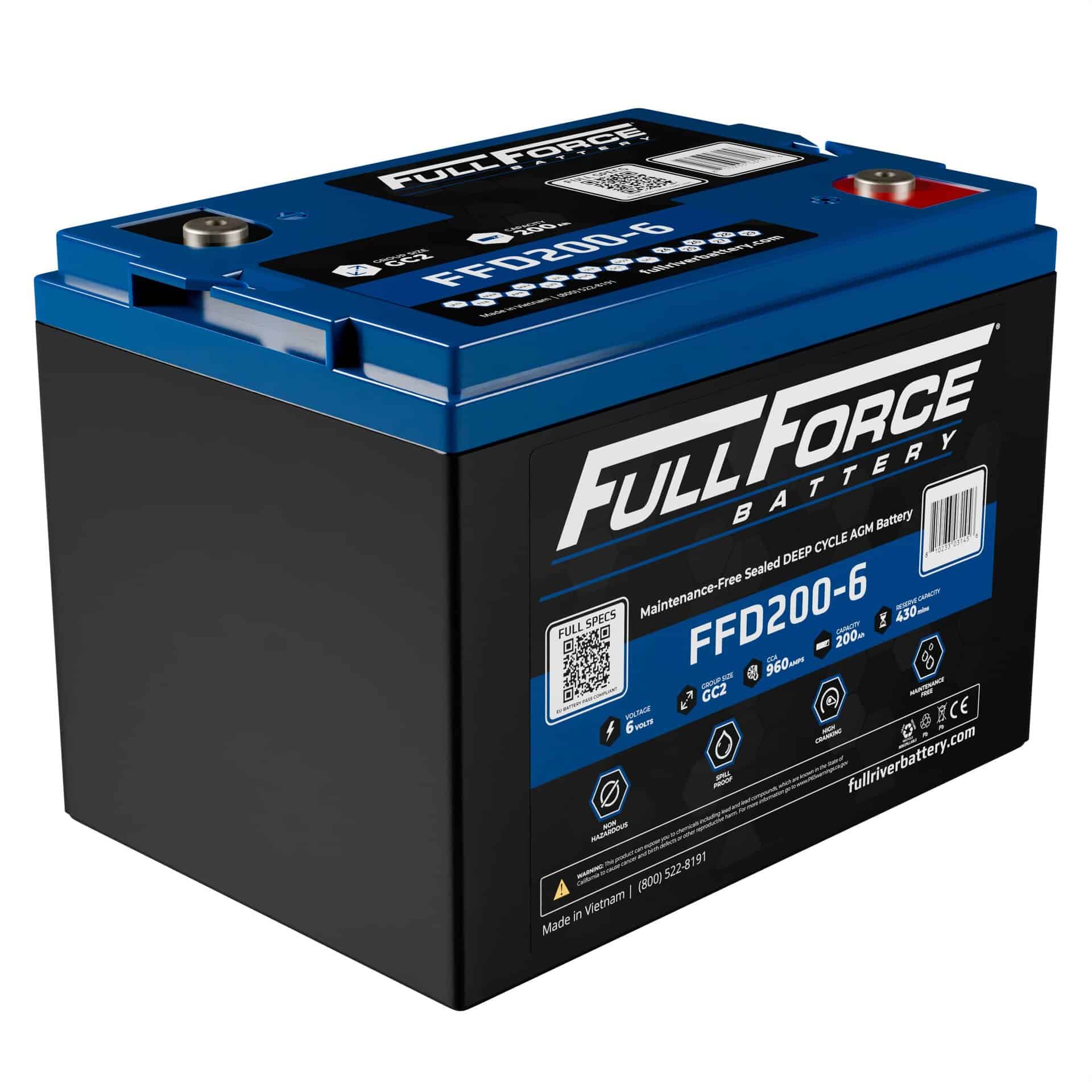 FullRiver FFD200-6 SLA (AGM) Battery