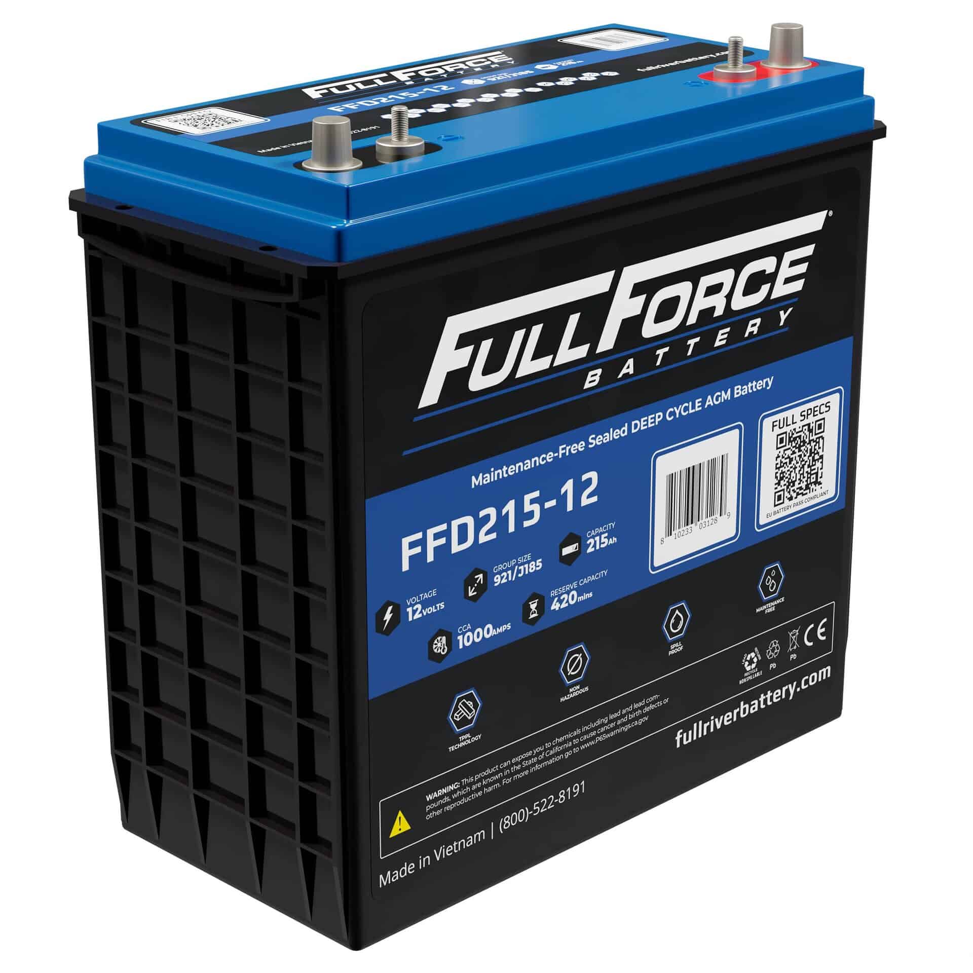 FullRiver FFD215-12 SLA (AGM) Battery