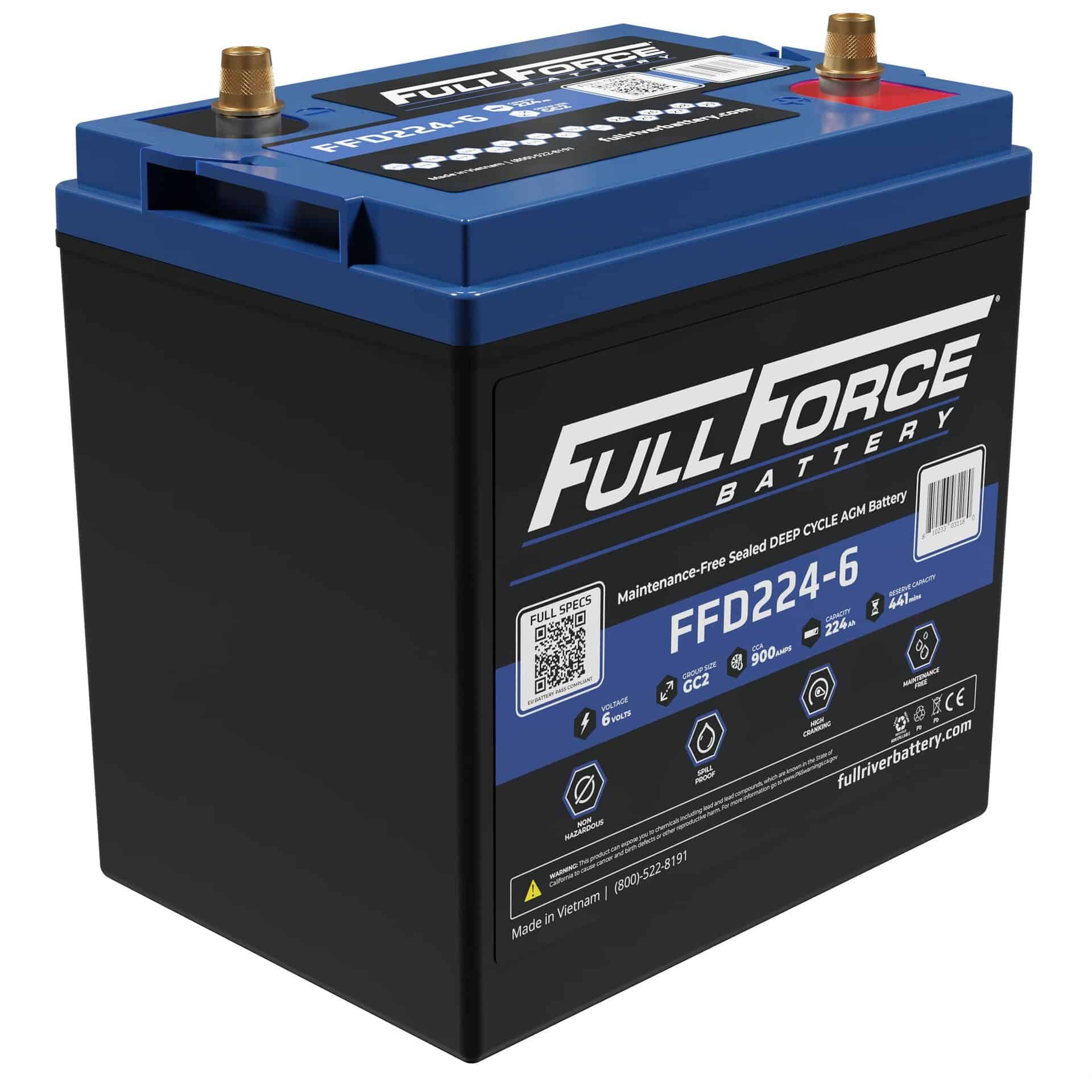 FullRiver FFD224-6 SLA (AGM) Battery