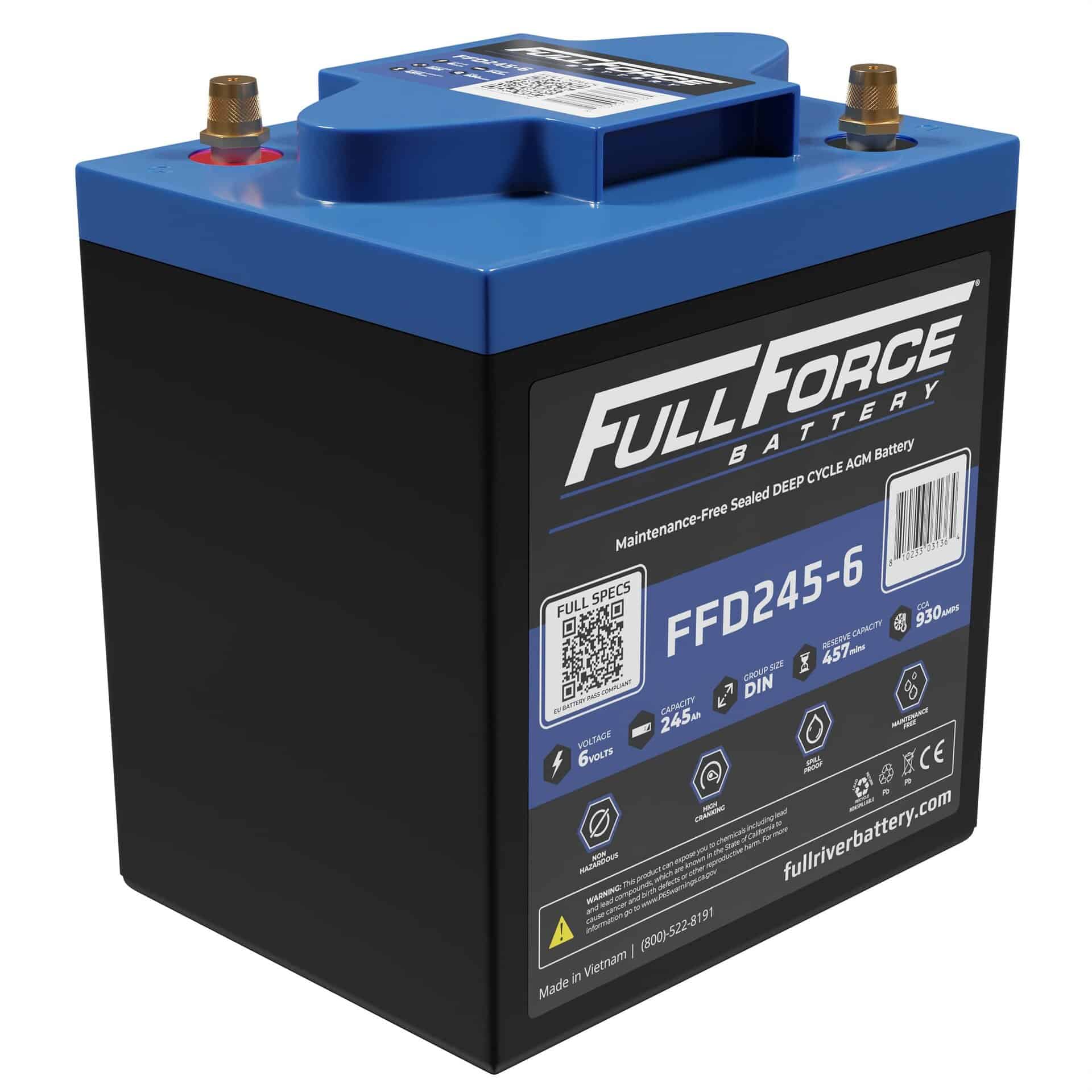 FullRiver FFD245-6 SLA (AGM) Battery