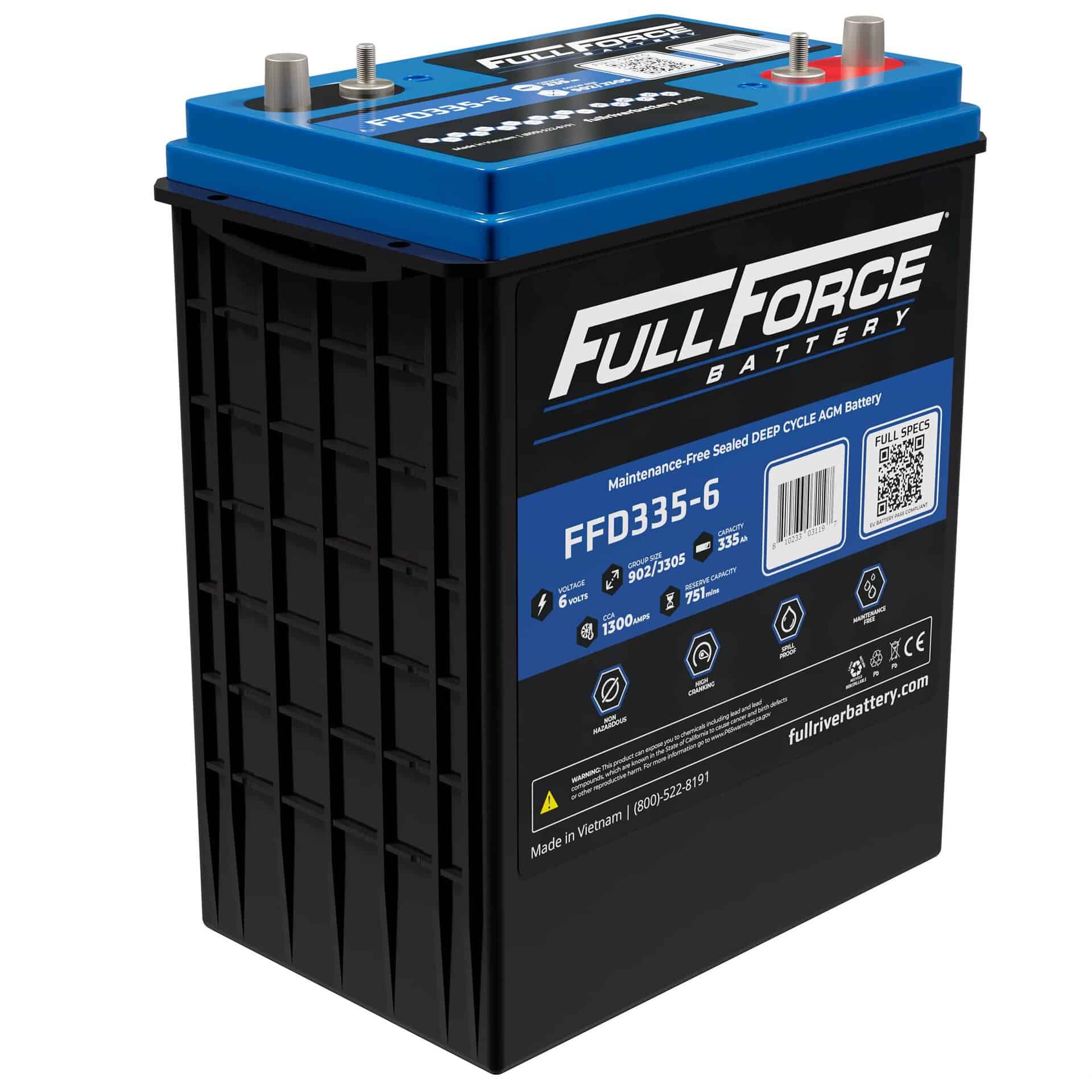 FullRiver FFD335-6 SLA (AGM) Battery
