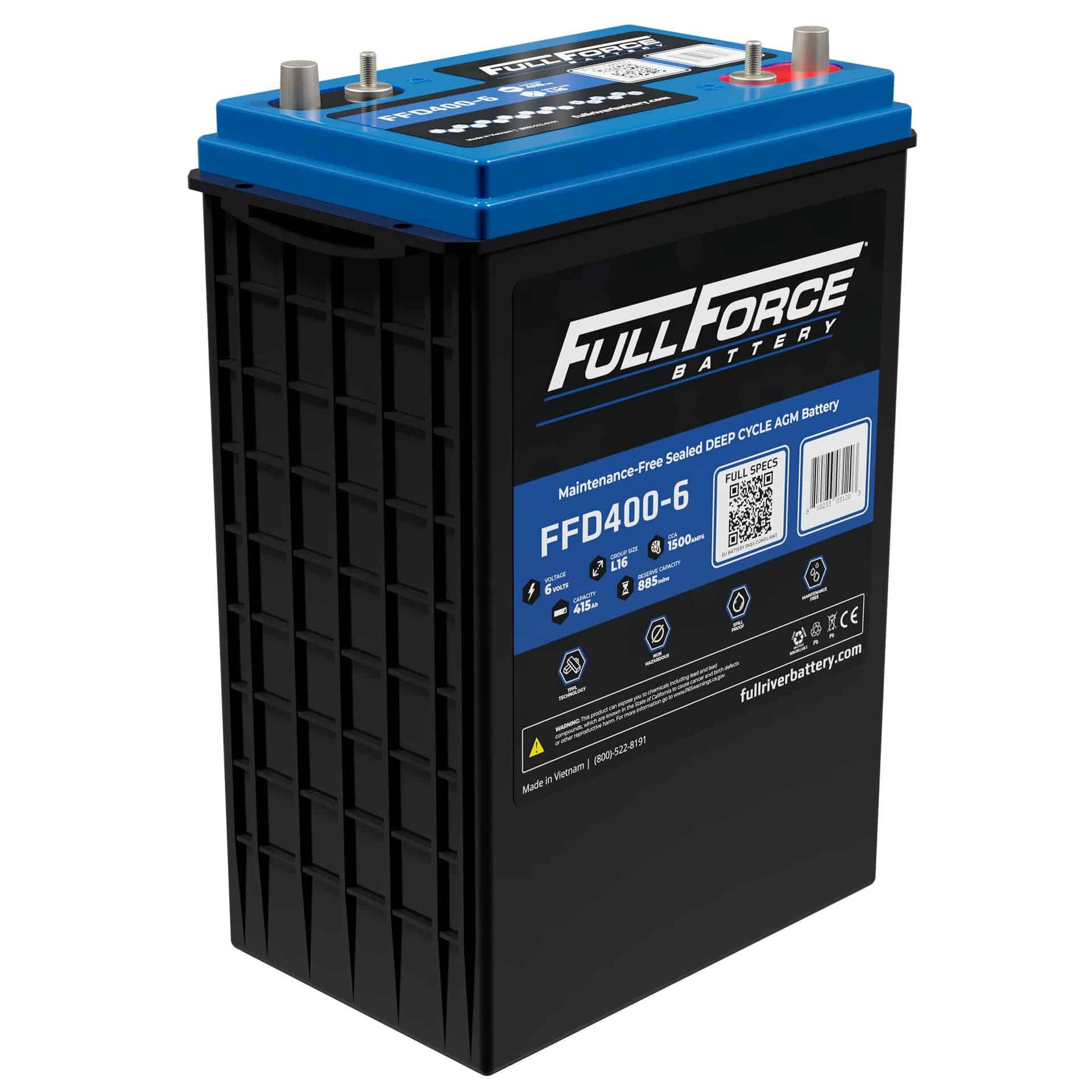 FullRiver FFD400-6 SLA (AGM) Battery