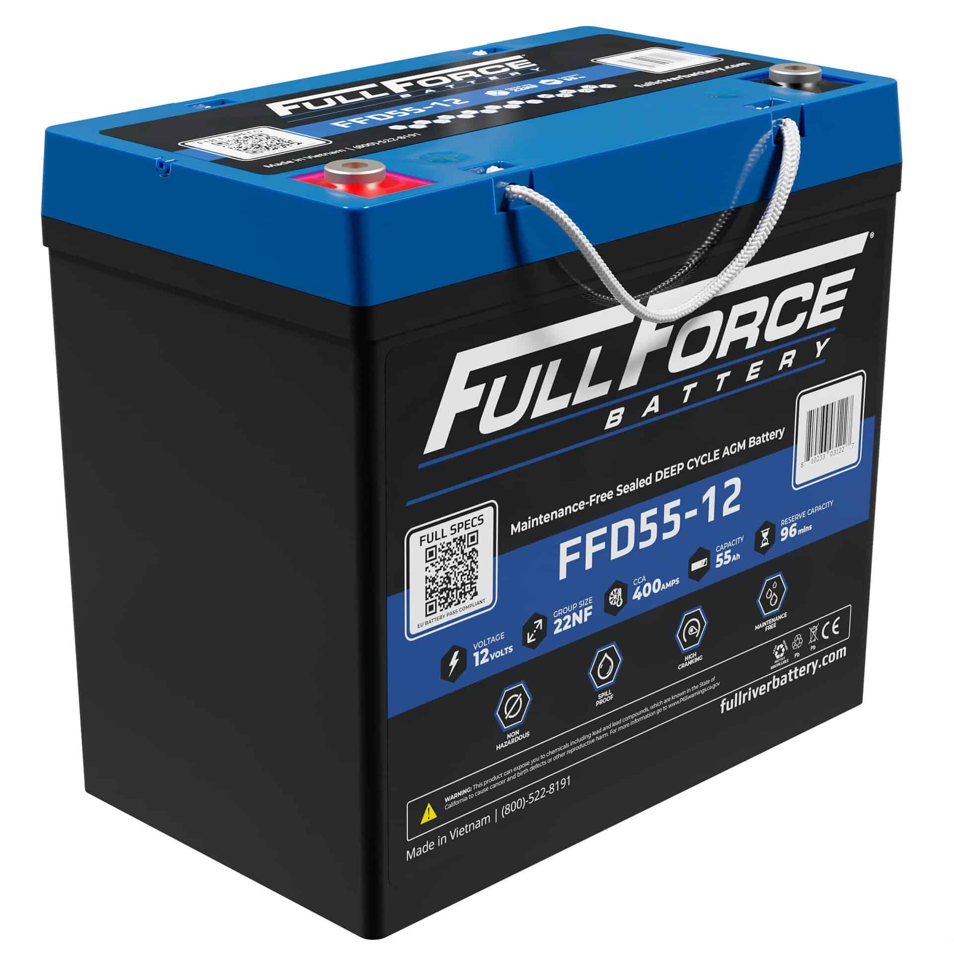 FullRiver FFD55-12 SLA (AGM) Battery