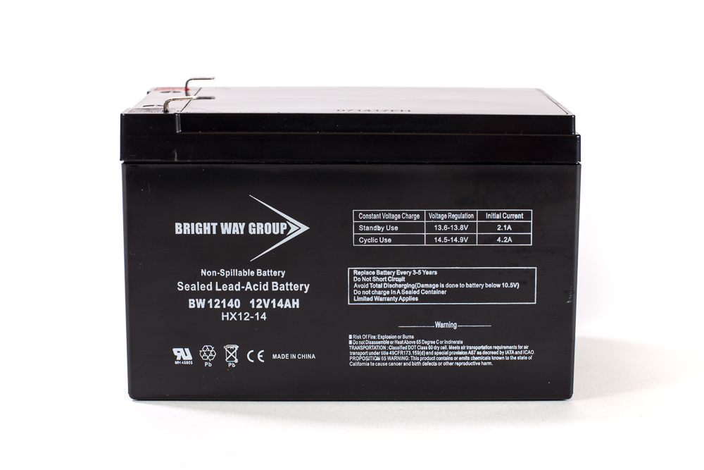 Bright Way BW 12140 F2 SLA (AGM) Battery - Image 2