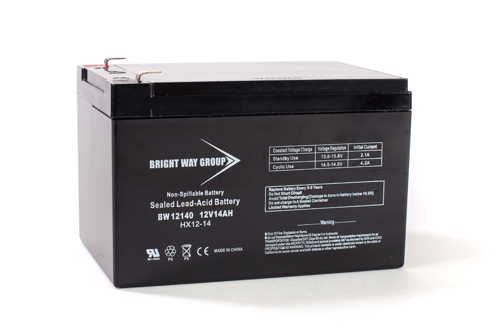Bright Way BW 12140 F2 SLA (AGM) Battery