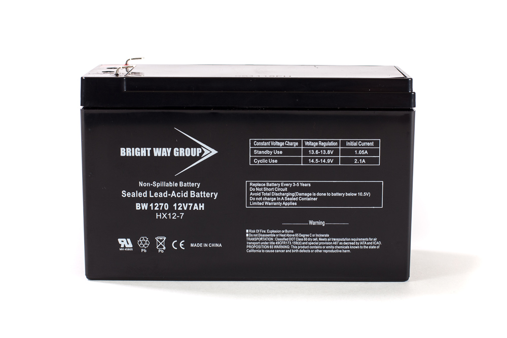 Bright Way BW 1270 F1 SLA (AGM) Battery - Image 2