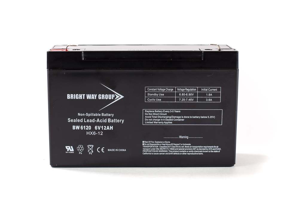 Bright Way BW 6120 F1 SLA (AGM) Battery - Image 2