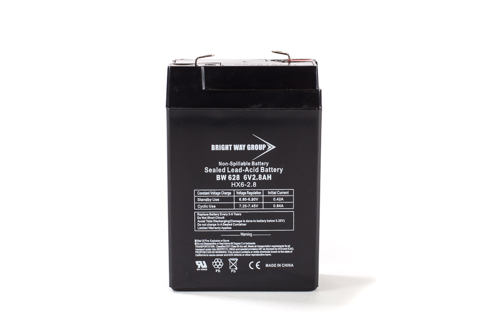Bright Way BW 628 SLA (AGM) Battery - Image 2