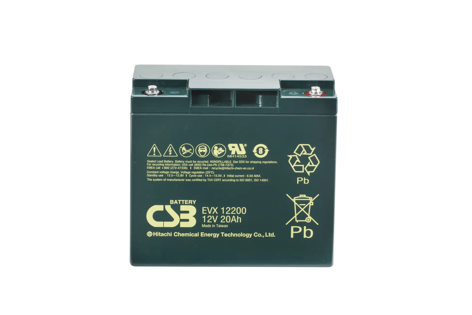 CSB EVX12200 SLA (AGM) Battery - Image 2