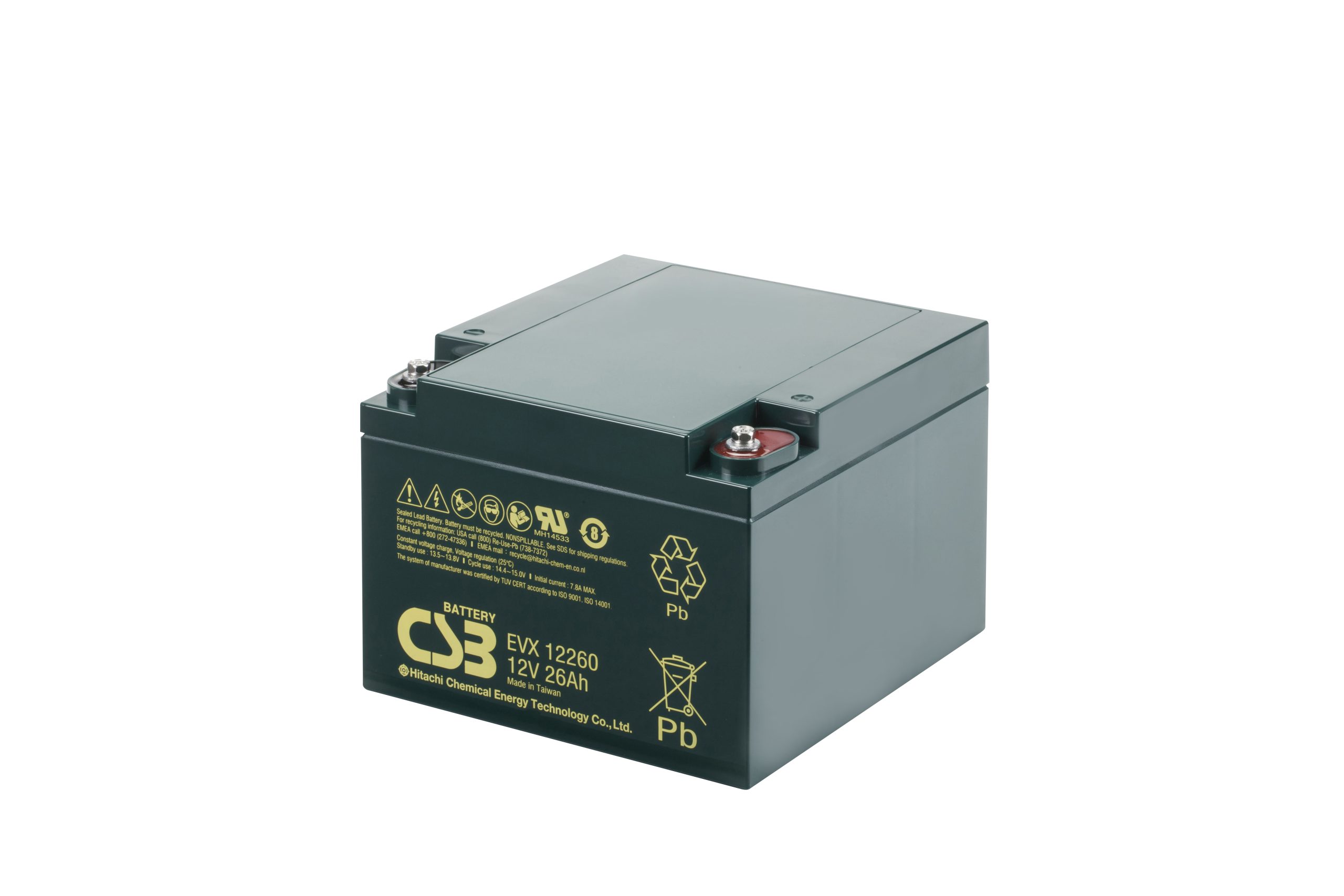 CSB EVX12260 SLA (AGM) Battery - Image 3
