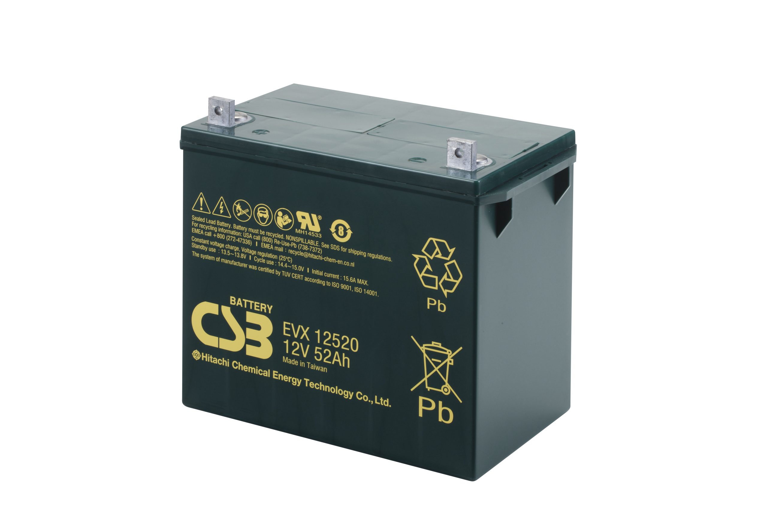CSB EVX12520NB SLA (AGM) Battery - Image 4