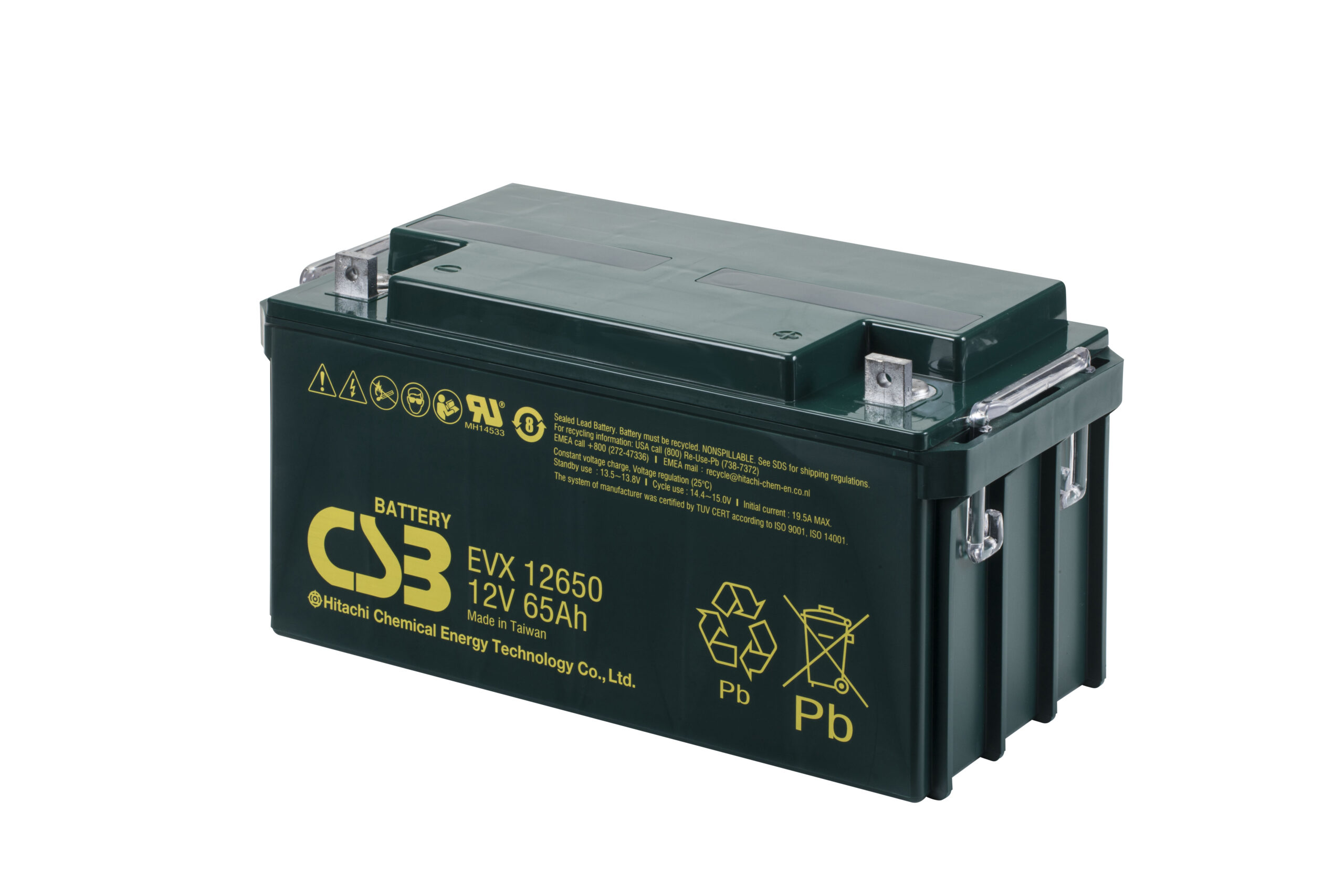 CSB EVX12650NB SLA (AGM) Battery - Image 3