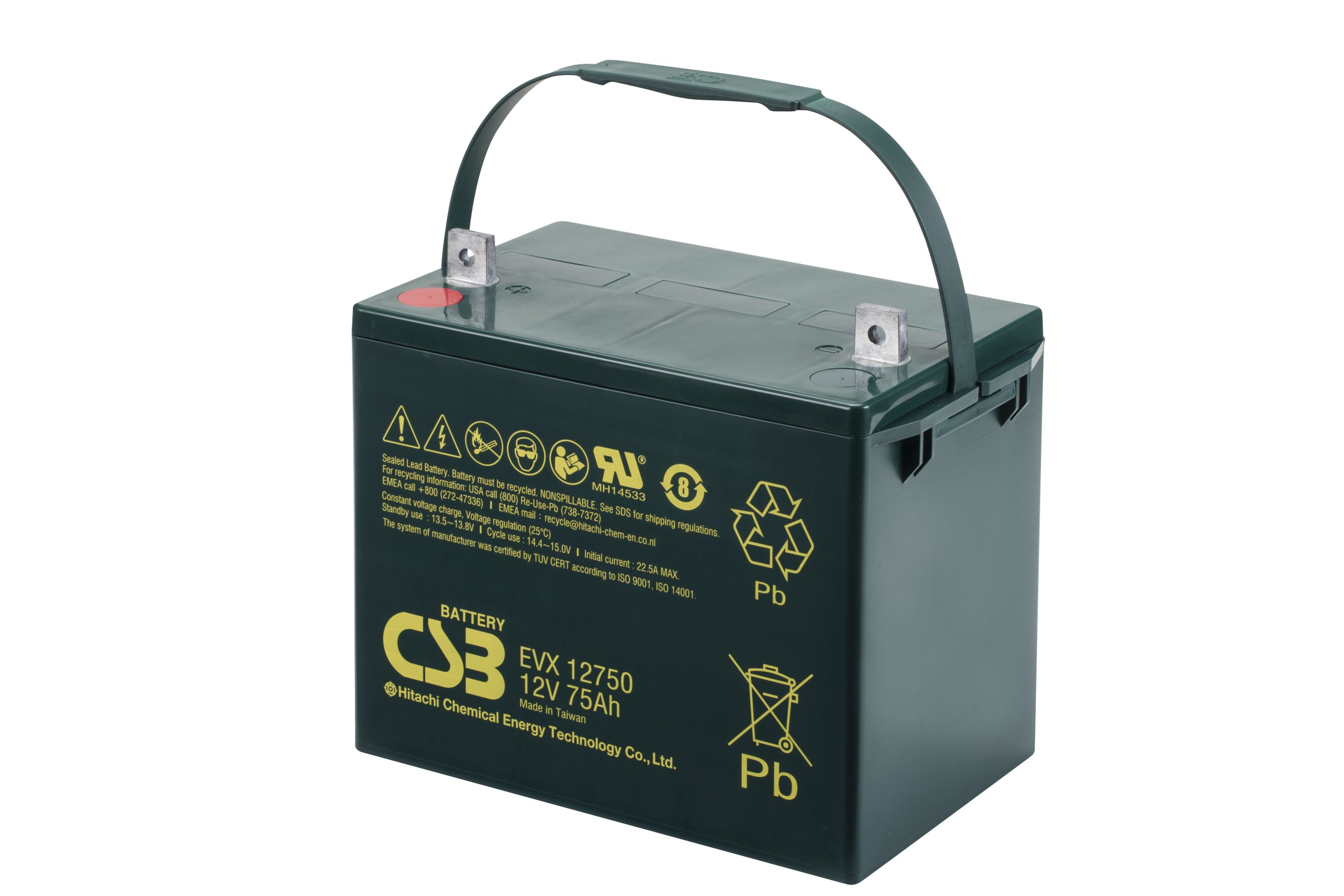 CSB EVX12750NB SLA (AGM) Battery - Image 3