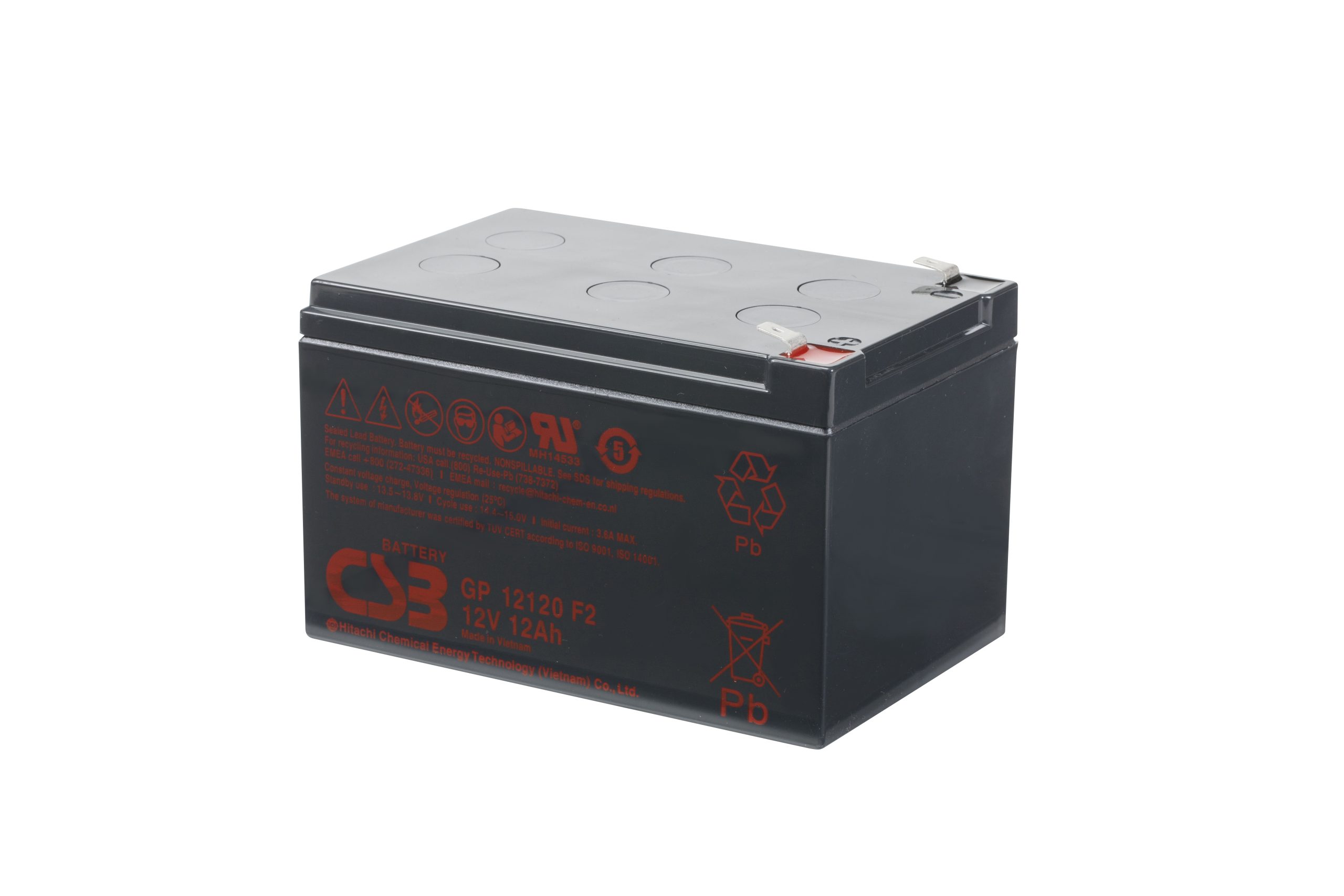 CSB GP12120F2 SLA (AGM) Battery - Image 4