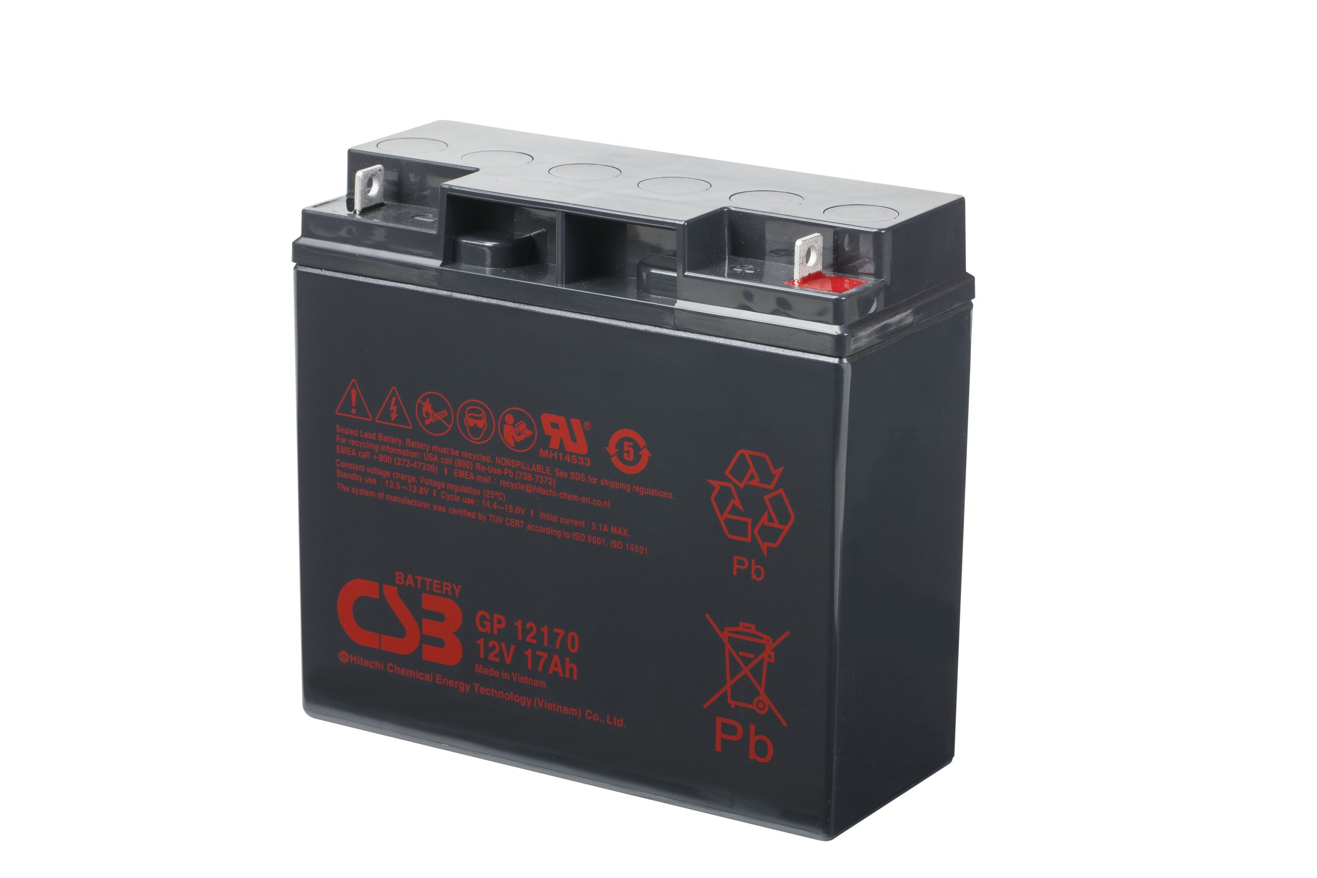CSB GP12170NB SLA (AGM) Battery - Image 4