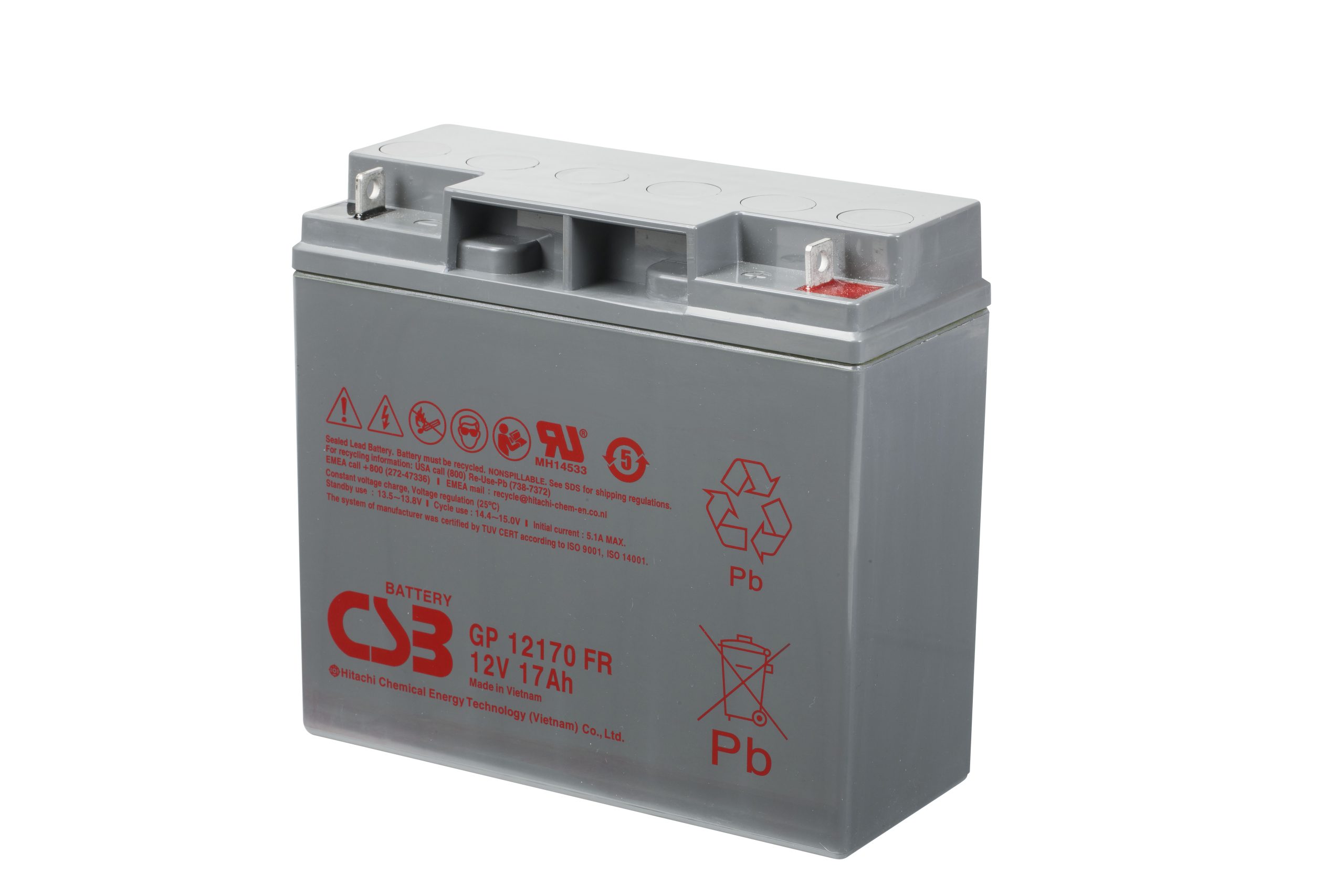 CSB GP12170FR SLA (AGM) Battery - Image 3