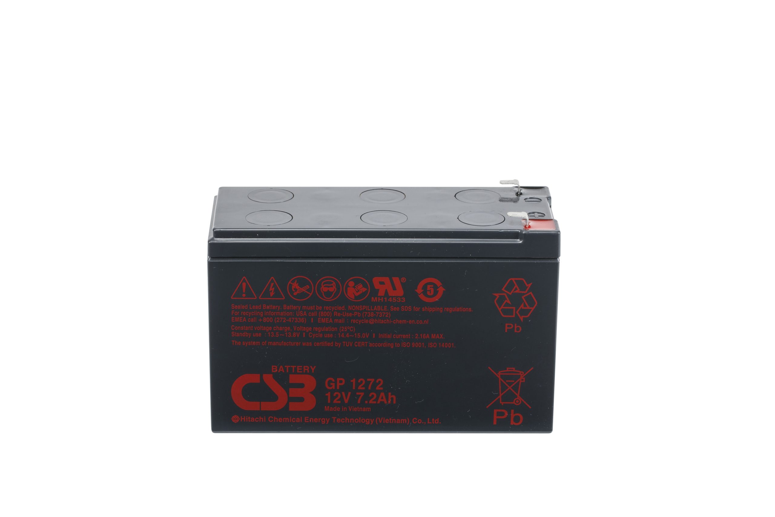 CSB GP1272 SLA (AGM) Battery - Image 2