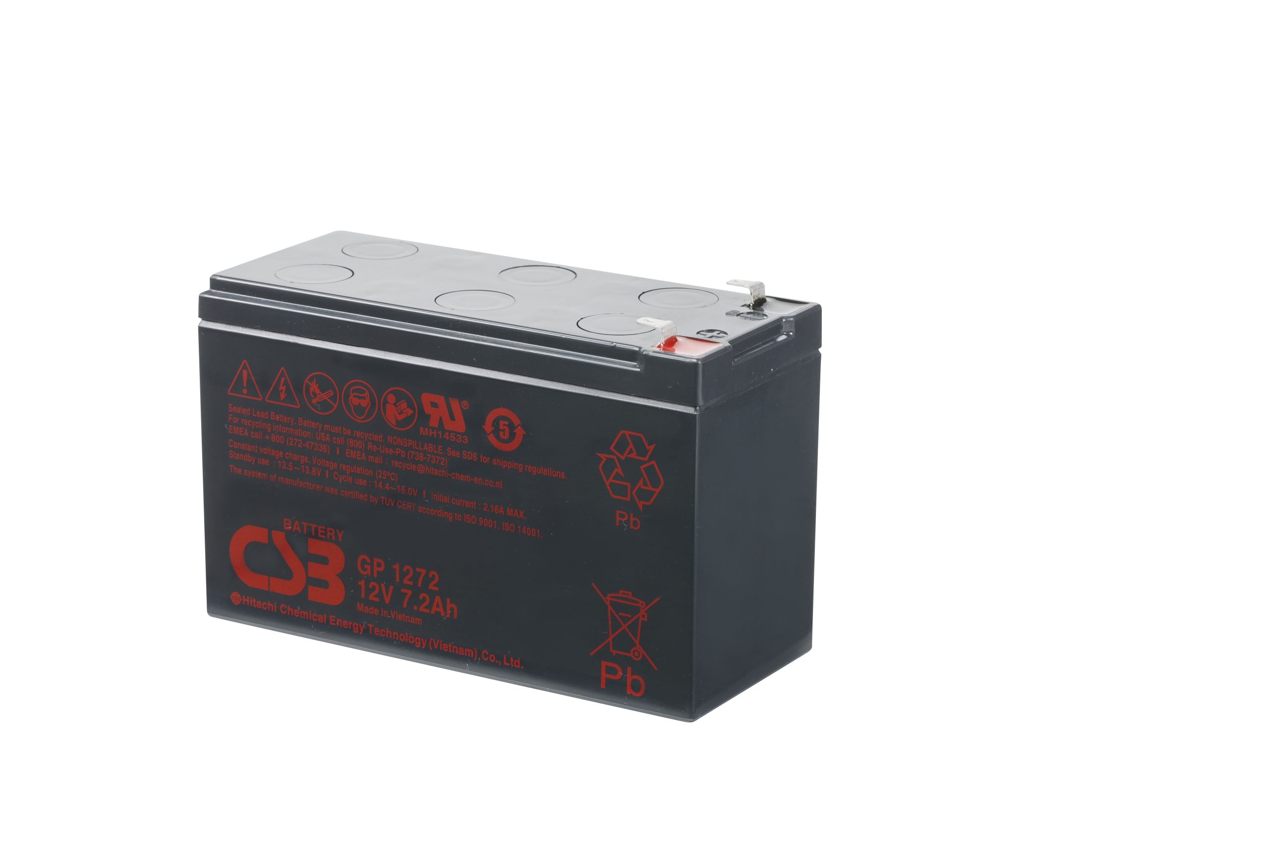 CSB GP1272 SLA (AGM) Battery - Image 3