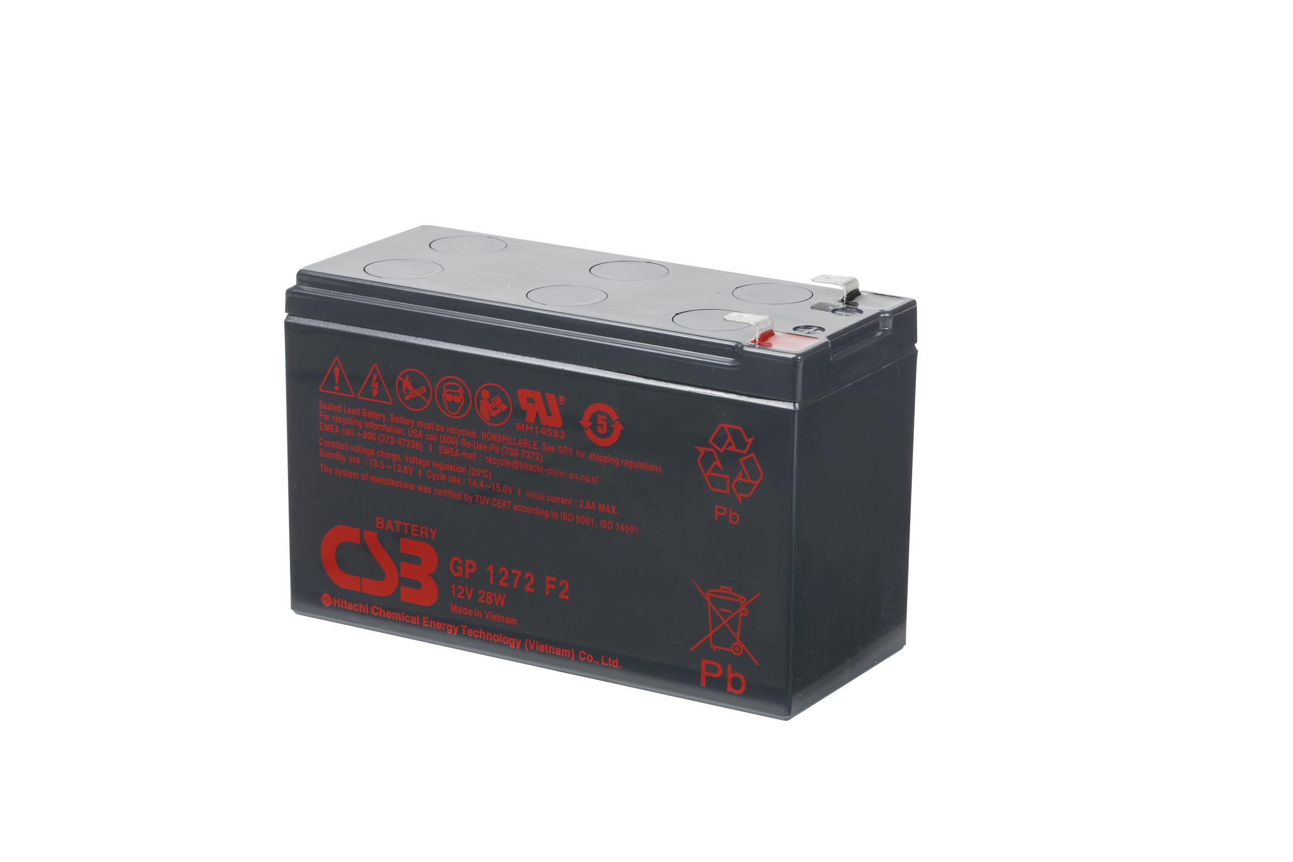 CSB GP1272F2 SLA (AGM) Battery - Image 3