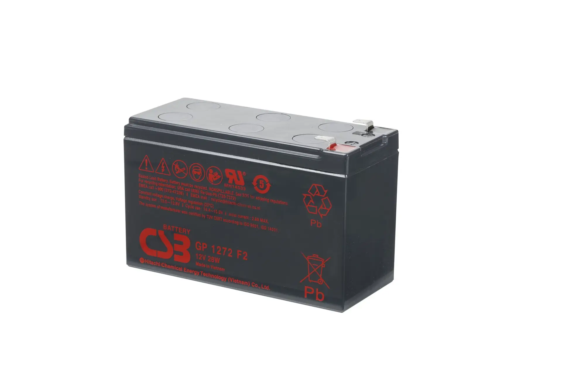 CSB GP1272F2 SLA (AGM) Battery - Image 3
