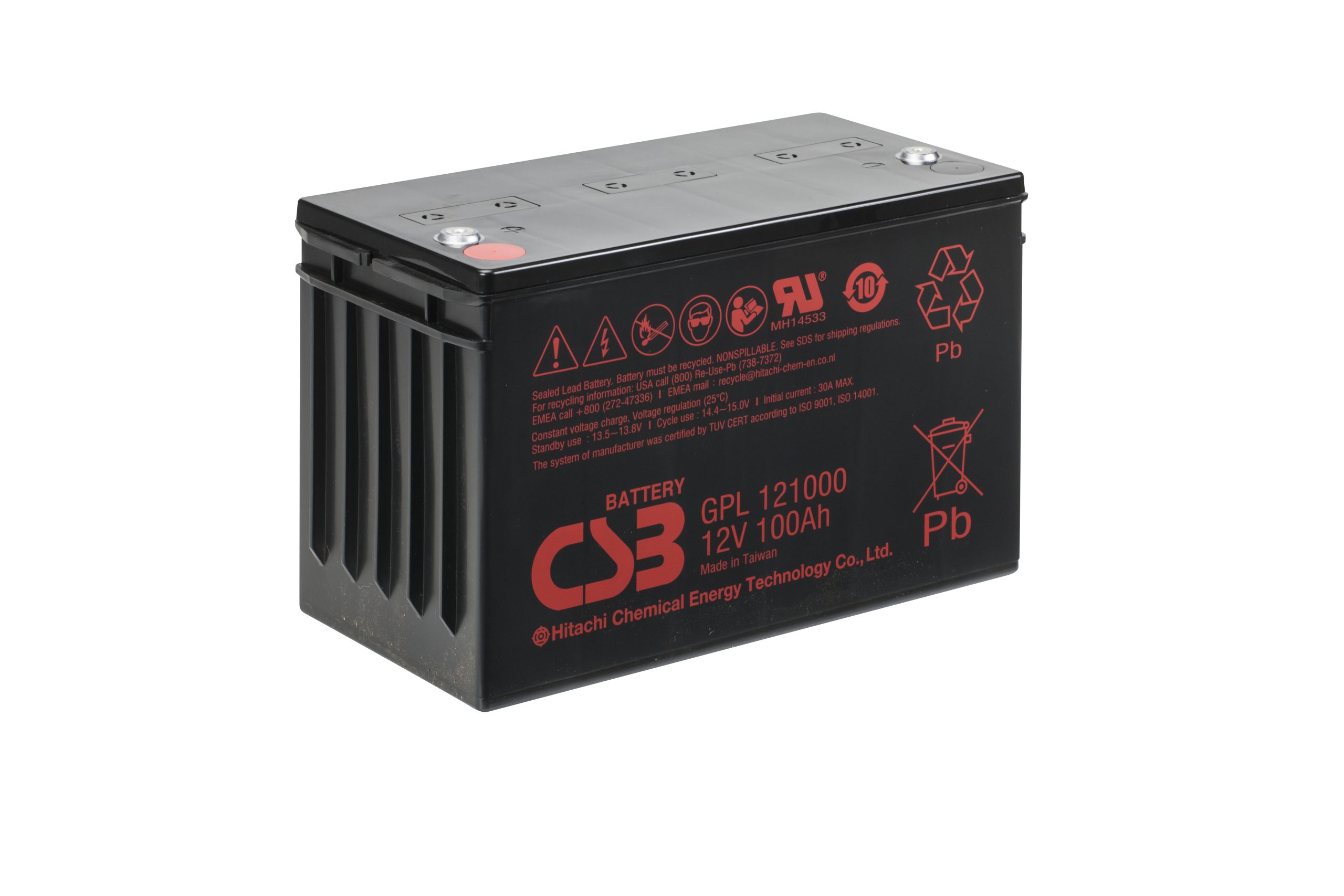 CSB GPL121000 SLA (AGM) Battery - Image 4