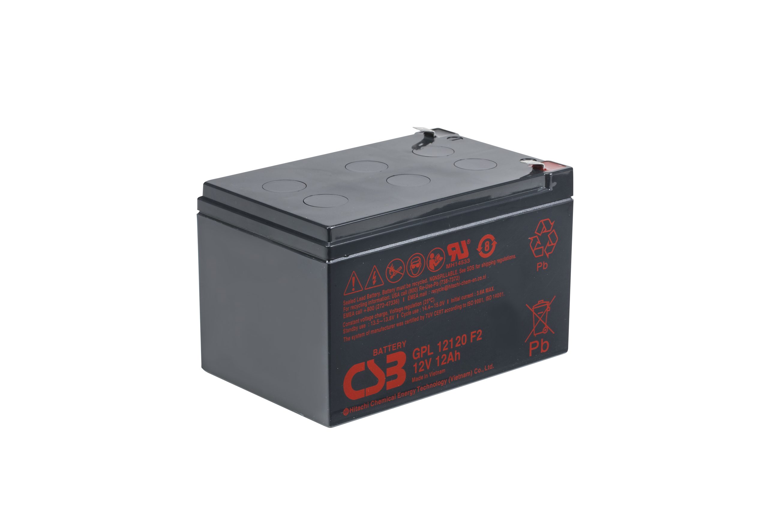 CSB GPL12120F2 SLA (AGM) Battery