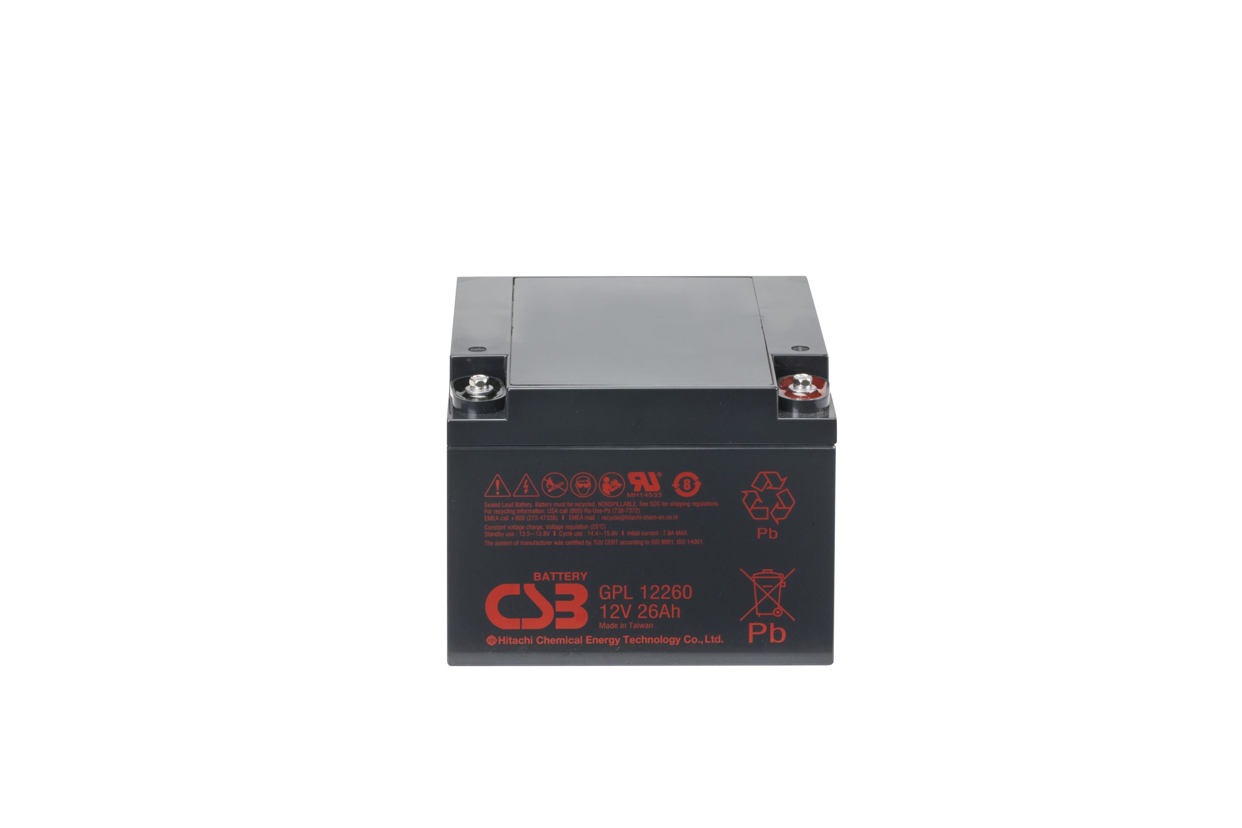 CSB GPL12260 SLA (AGM) Battery - Image 2