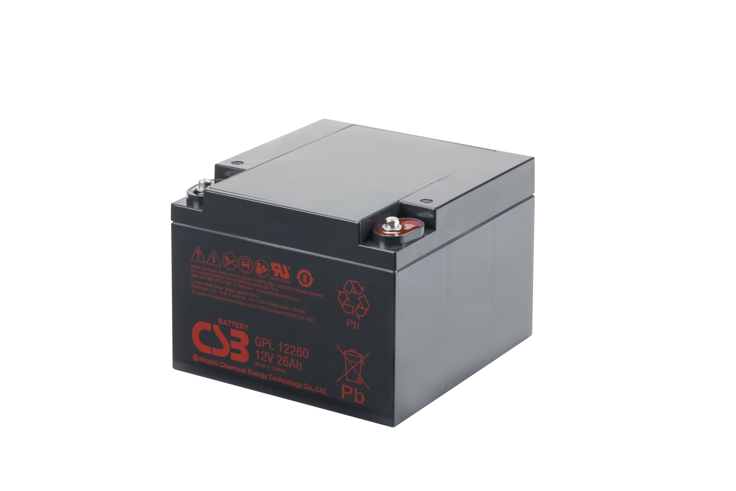 CSB GPL12260 SLA (AGM) Battery - Image 3