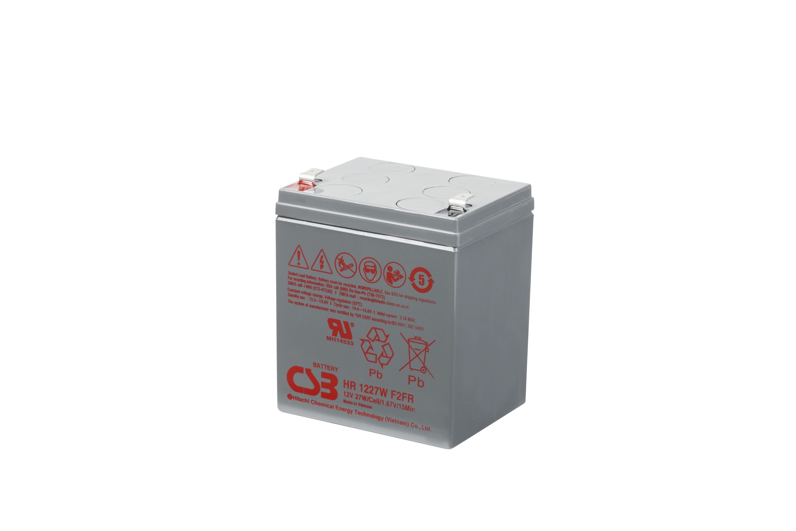 CSB HR1227WF2FR SLA (AGM) Battery - Image 3