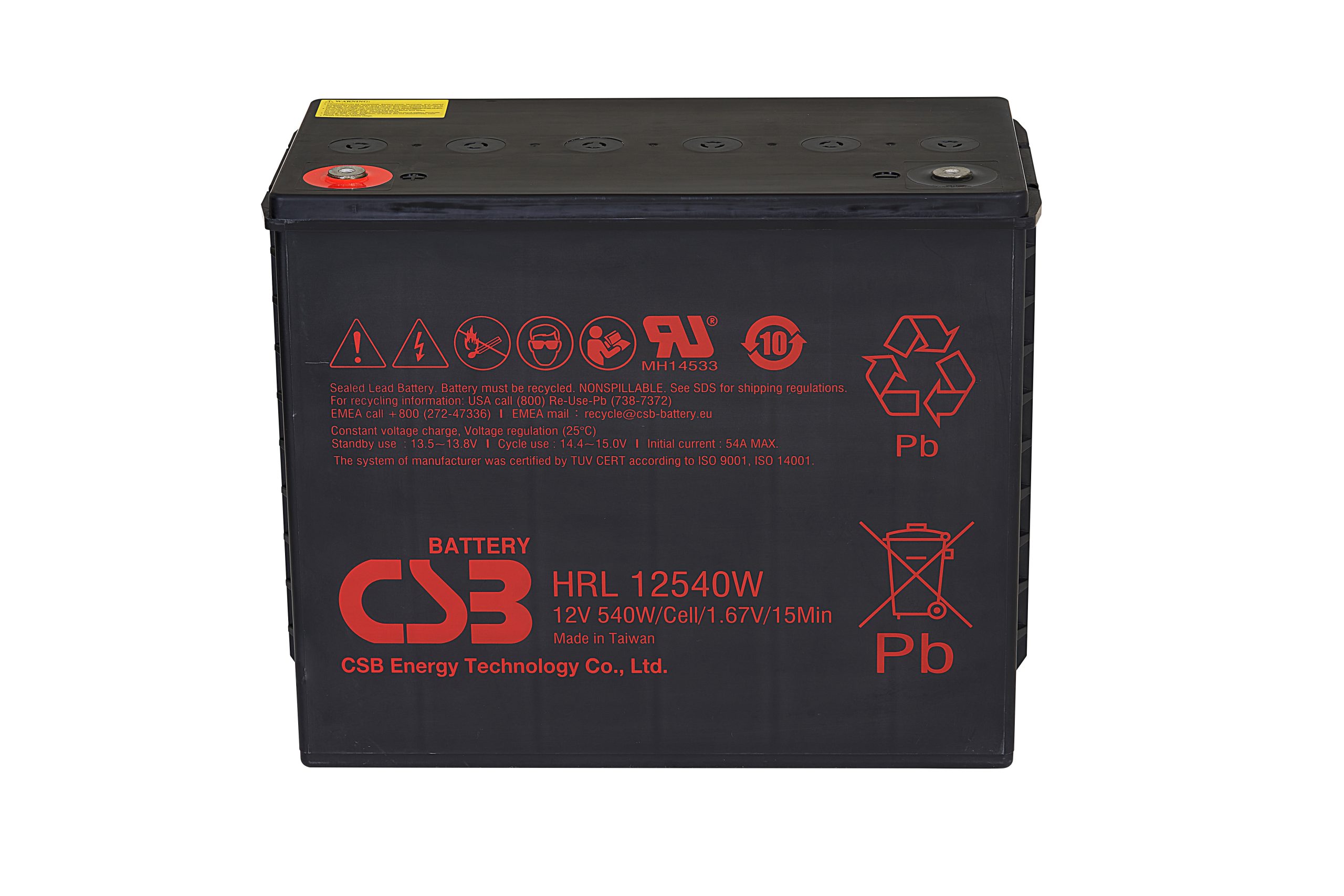 Narada 12HRXL550 SLA (AGM) Battery - Image 3