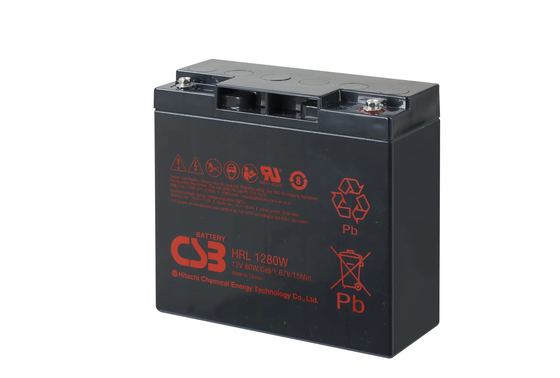 CSB HRL1280W SLA (AGM) Battery - Image 5