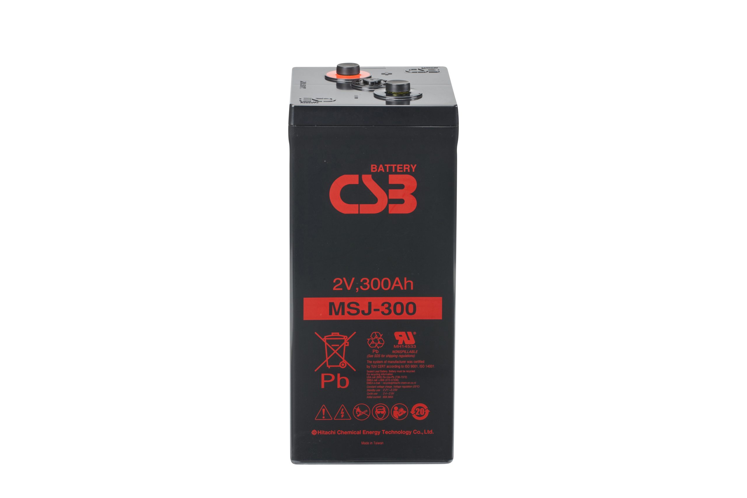 CSB MSJ300 SLA (AGM) Battery - Image 2