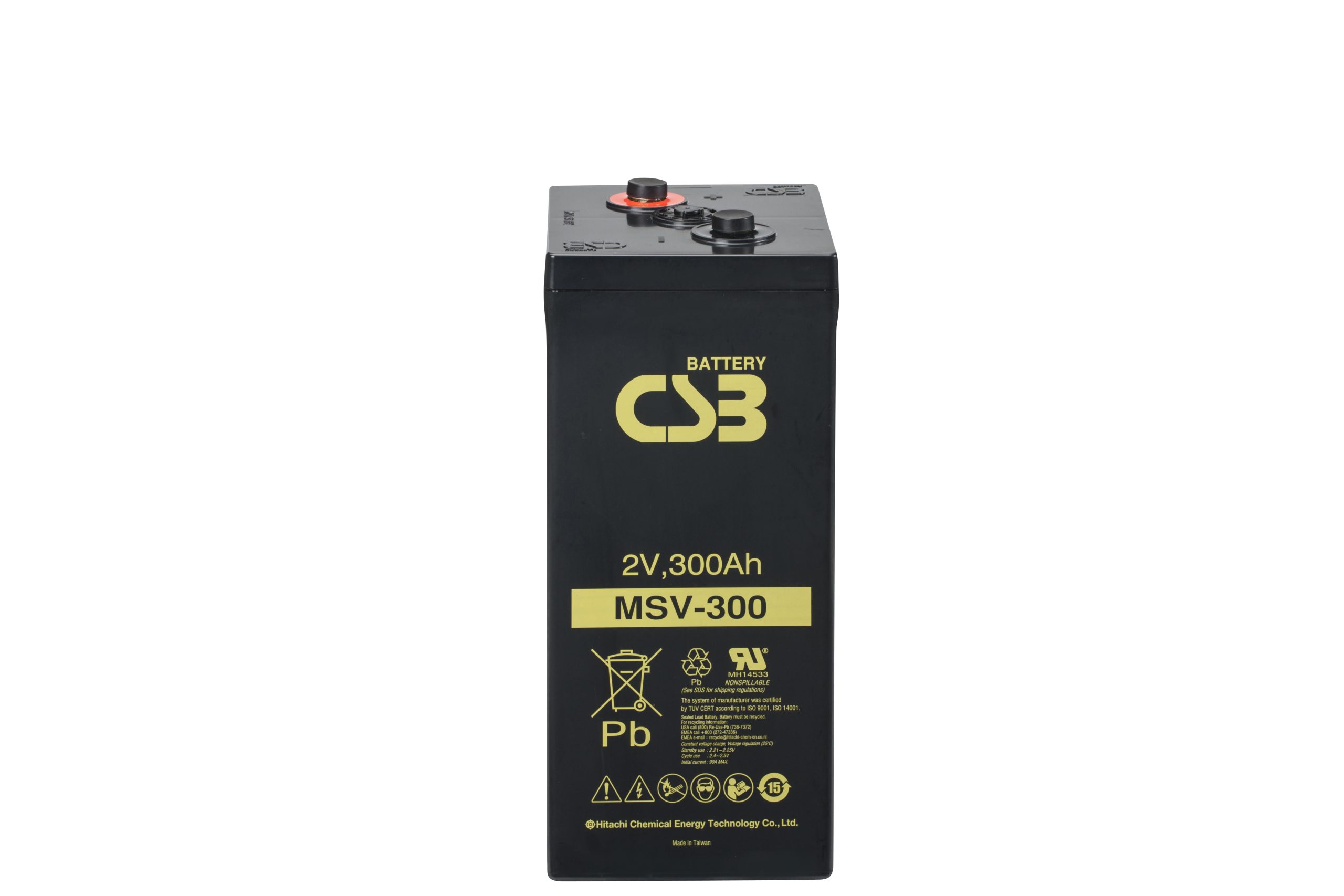 CSB MSV300 SLA (AGM) Battery - Image 2