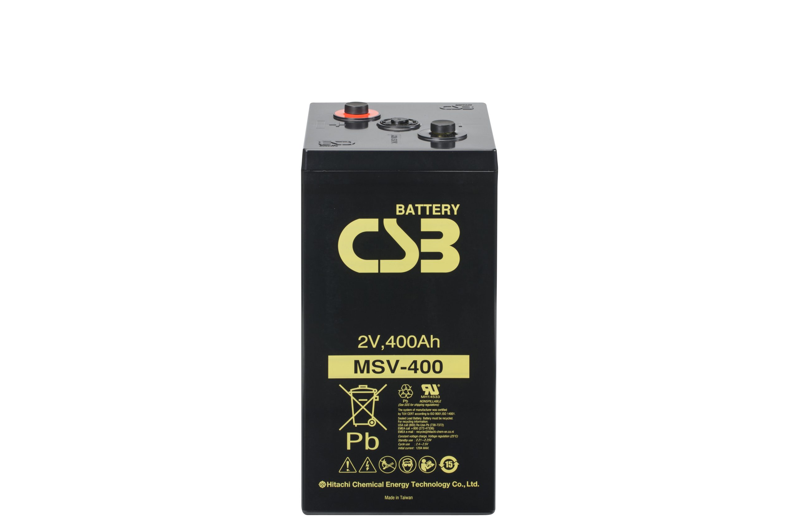 CSB MSV400 SLA (AGM) Battery - Image 2