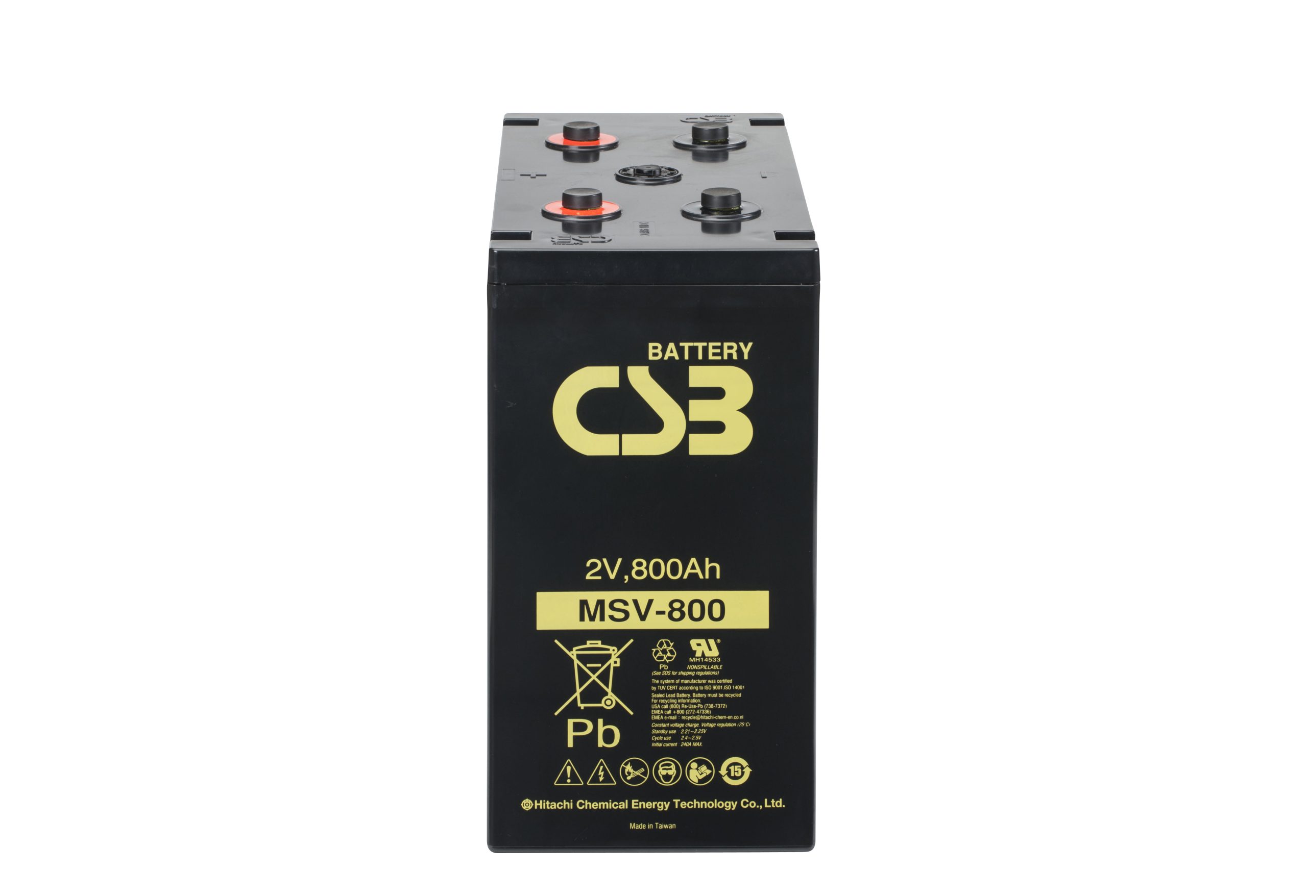 CSB MSV800 SLA (AGM) Battery - Image 2