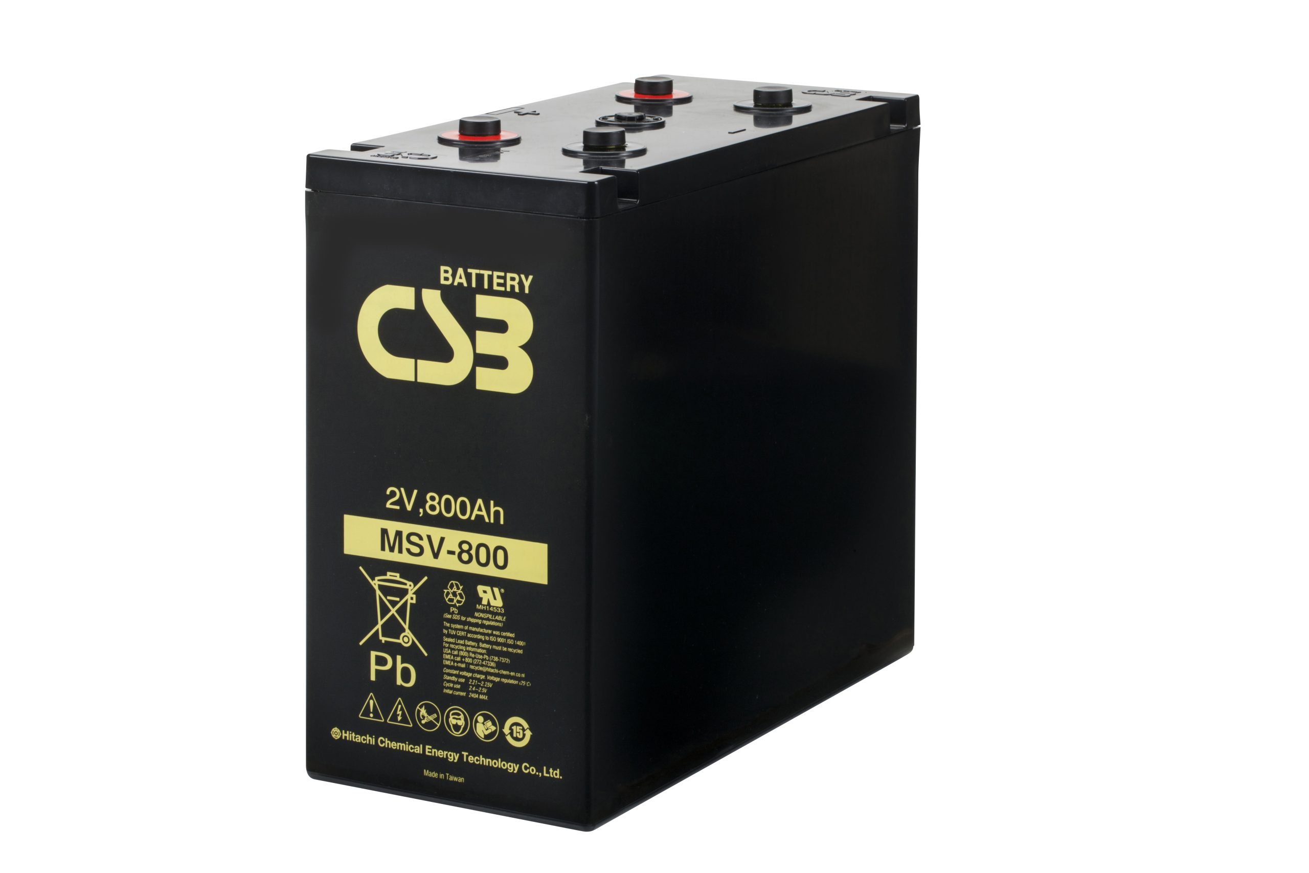 CSB MSV800 SLA (AGM) Battery - Image 3