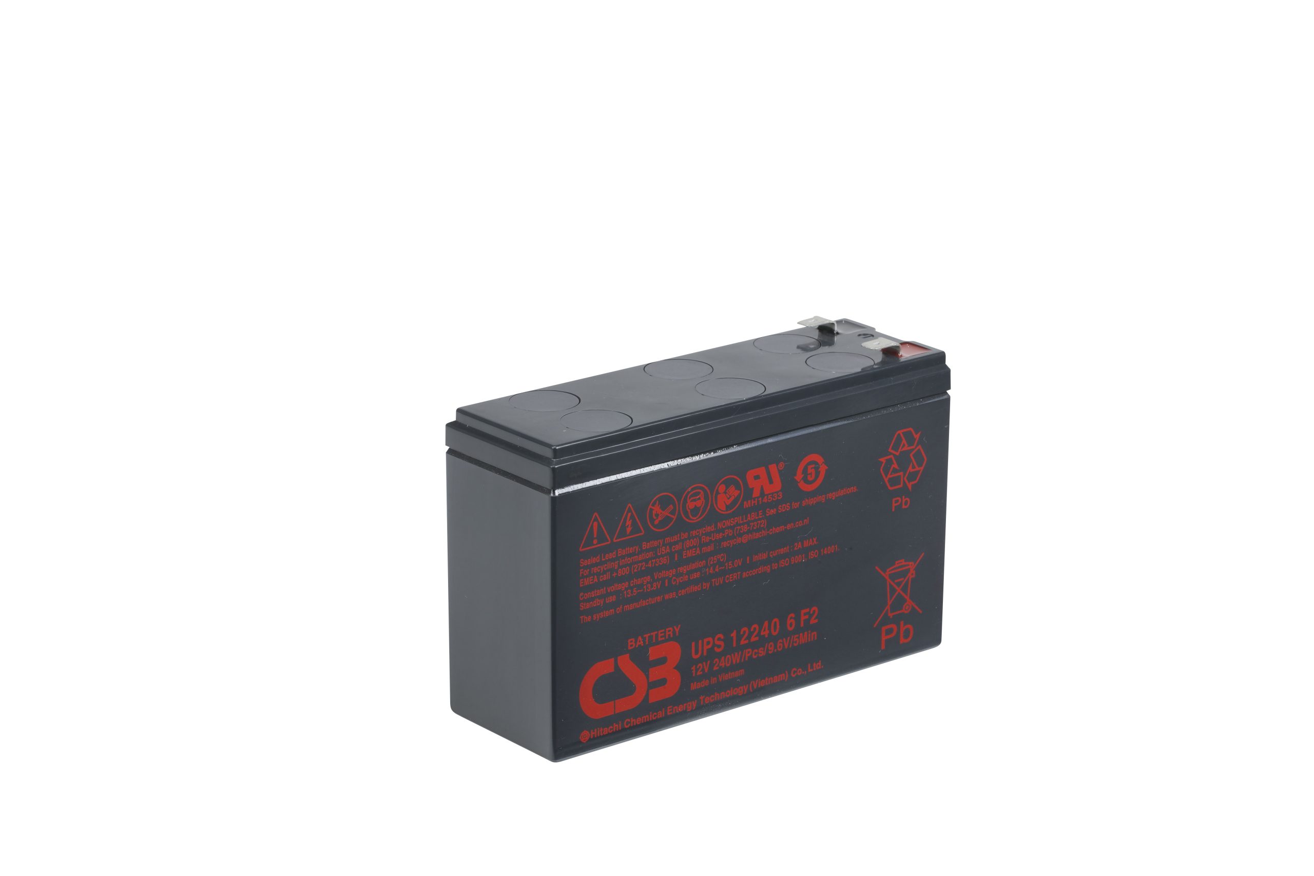 CSB UPS12240-6F2 SLA (AGM) Battery