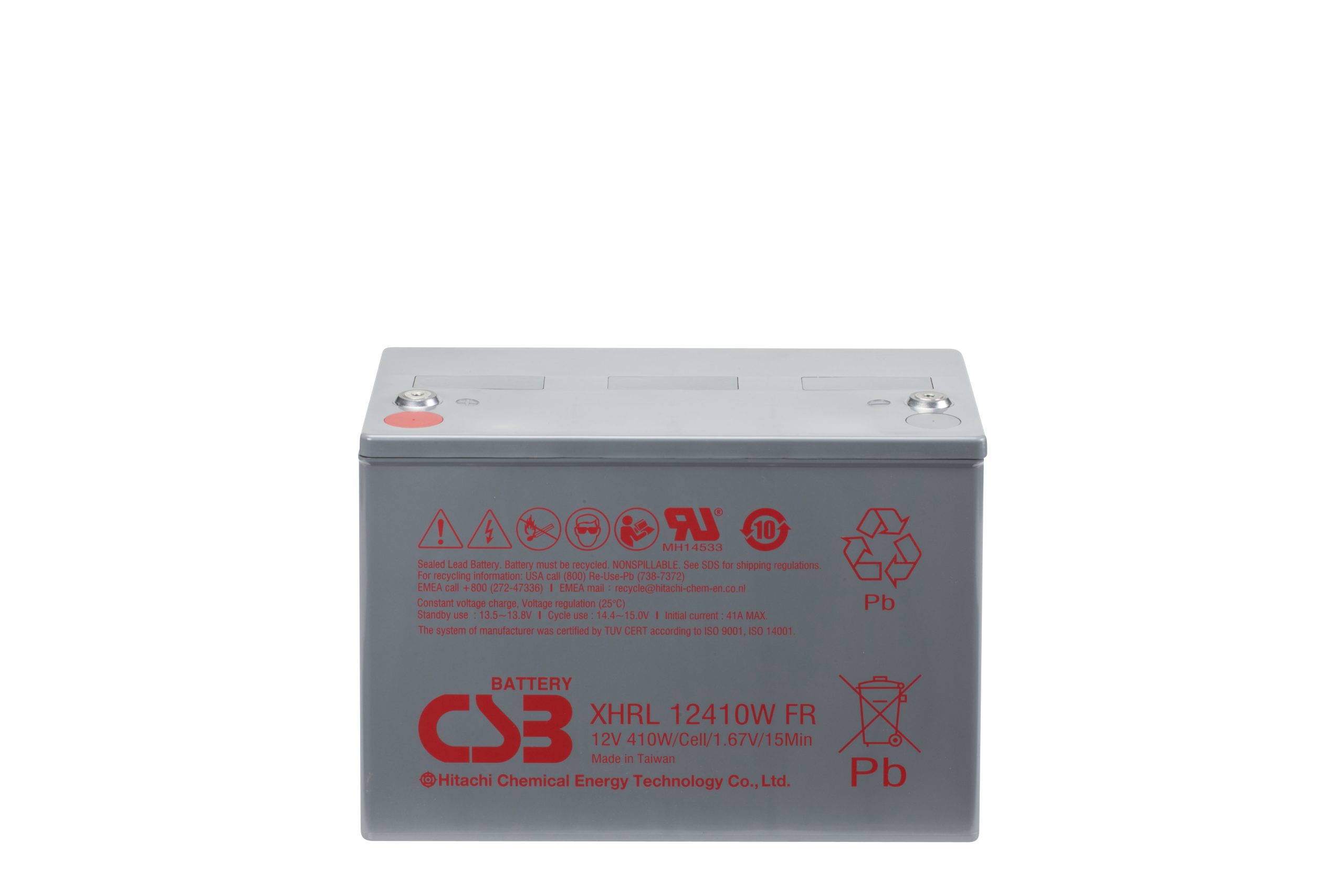 CSB XHRL12410W SLA (AGM) Battery - Image 2