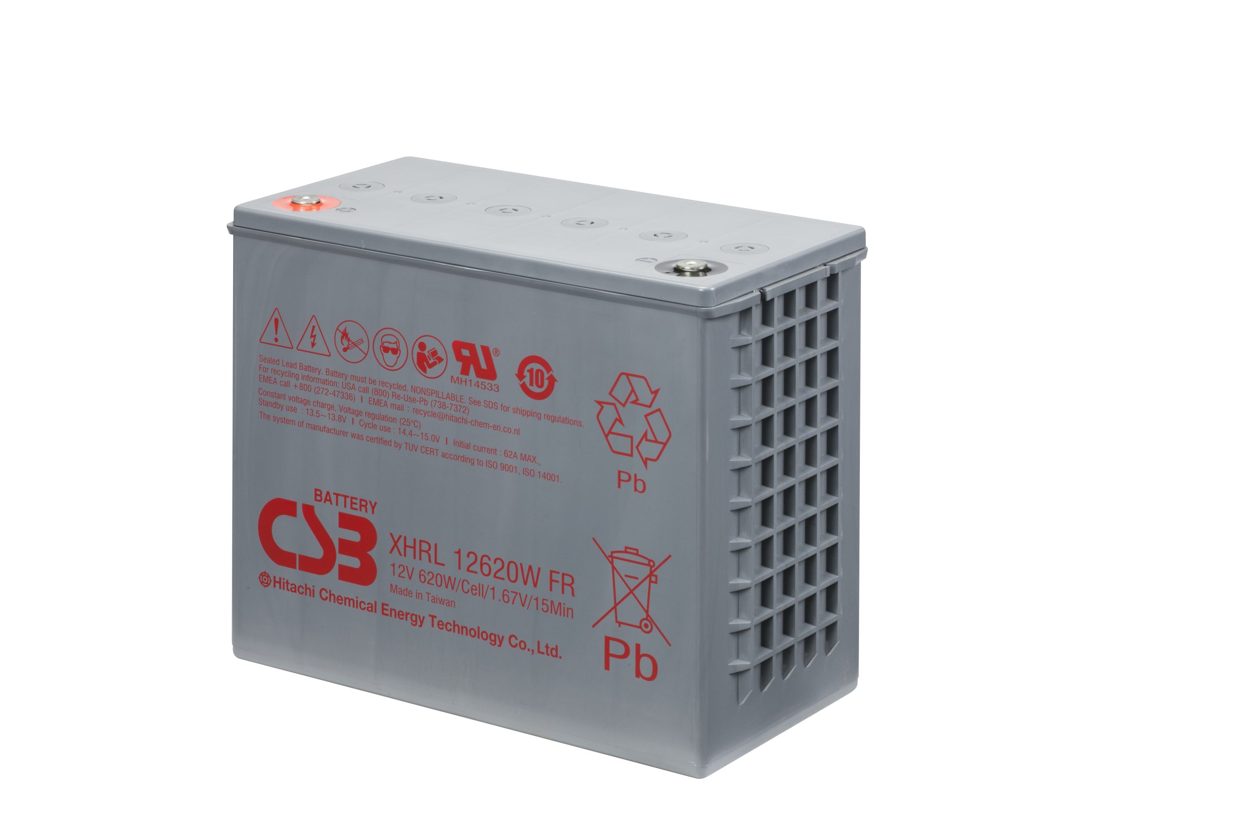 CSB XHRL12620W SLA (AGM) Battery - Image 4
