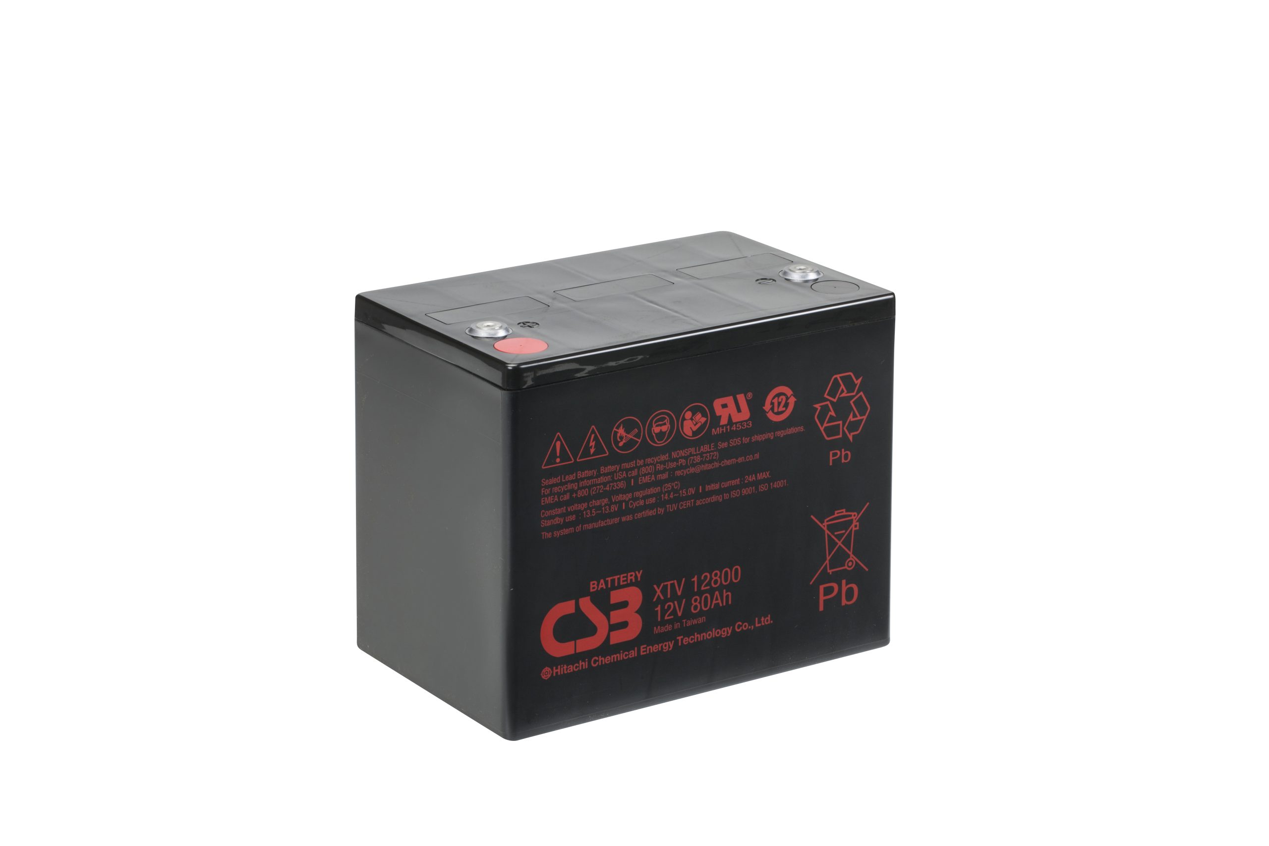 CSB XTV12800 SLA (AGM) Battery