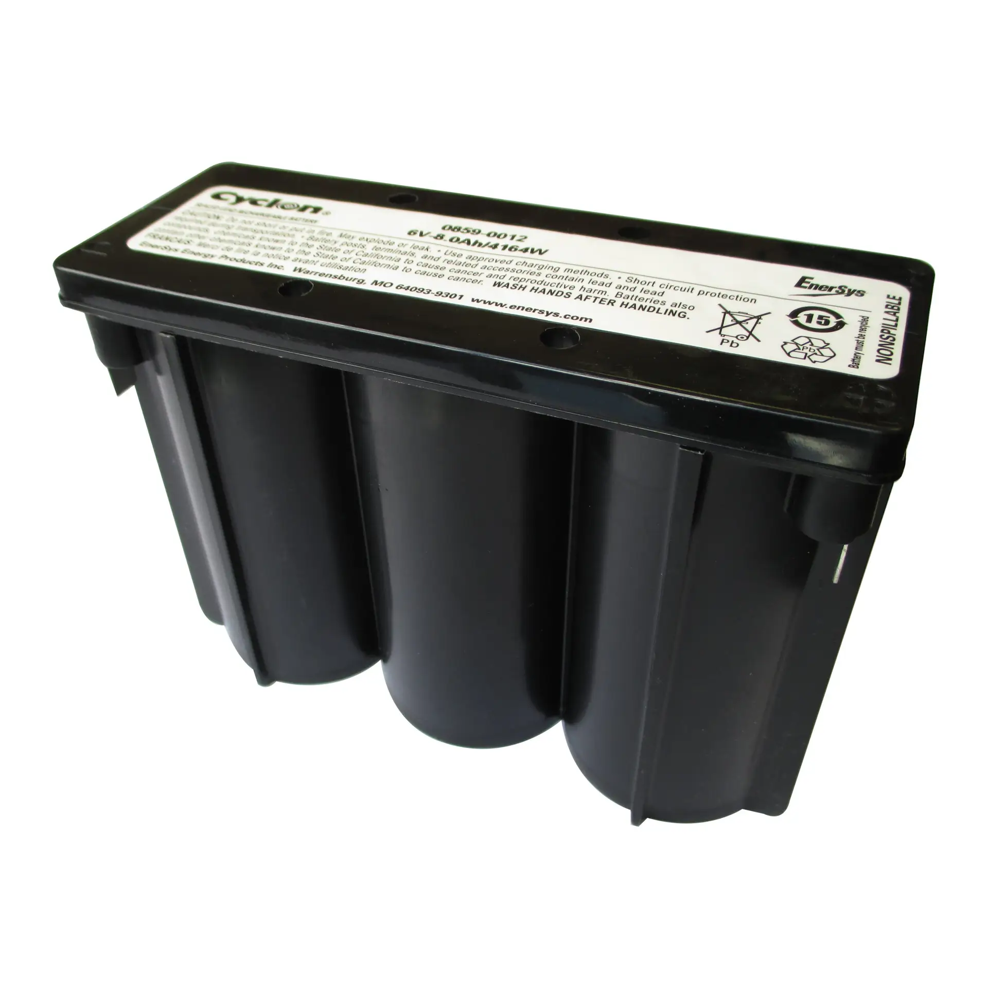 EnerSys Cyclon 0859-0012 Lead Acid (AGM-TPPL) Battery