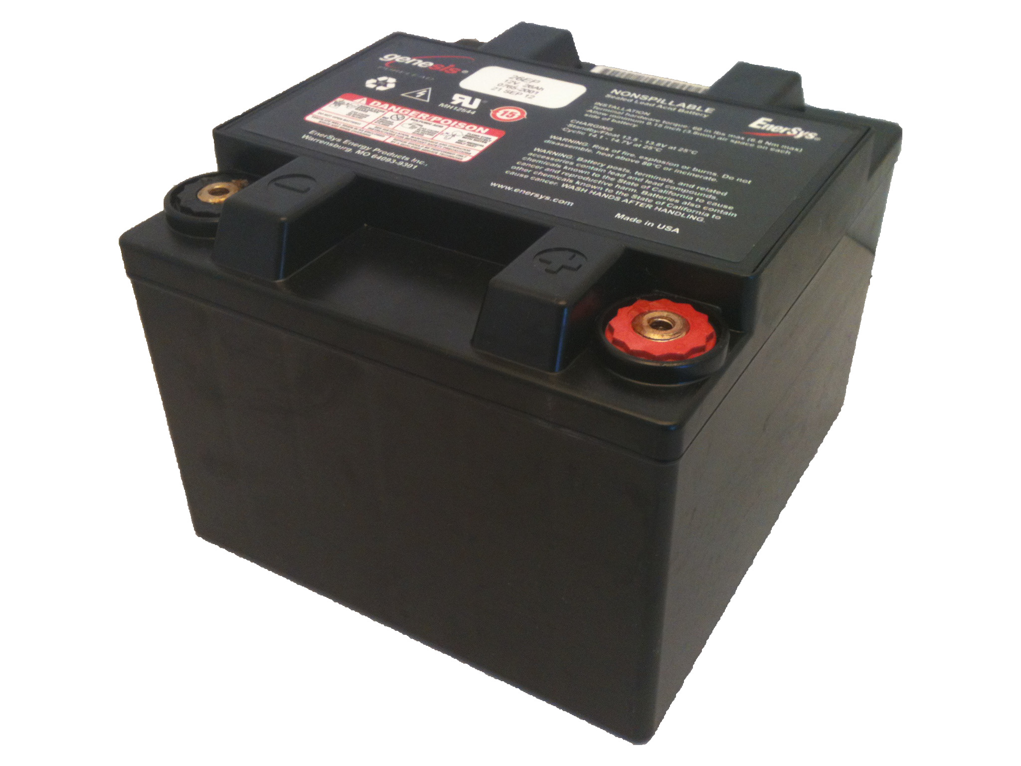 EnerSys Genesis G26EP 0765-2001 Lead Acid (AGM-TPPL) Battery