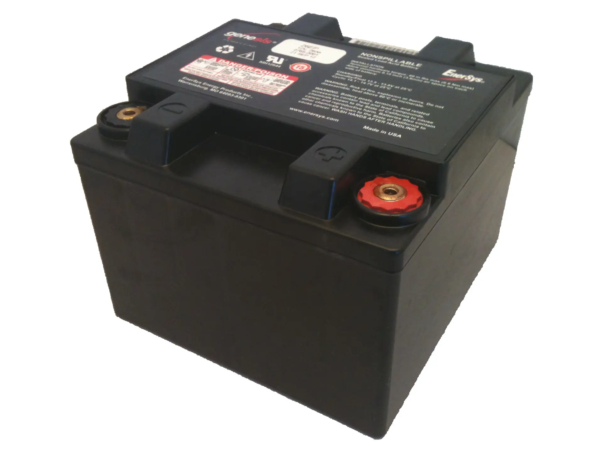 EnerSys Genesis G26EPX 0765-2003 Lead Acid (AGM-TPPL) Battery