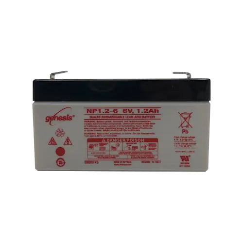 EnerSys Genesis NP1.2-6 Lead Acid (AGM) Battery - Image 2