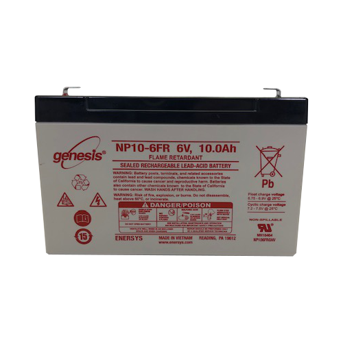 EnerSys Genesis NP10-6FR Lead Acid (AGM) Battery - Image 2