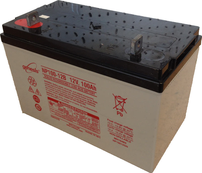 EnerSys Genesis NP100-12 Lead Acid (AGM) Battery - Image 2