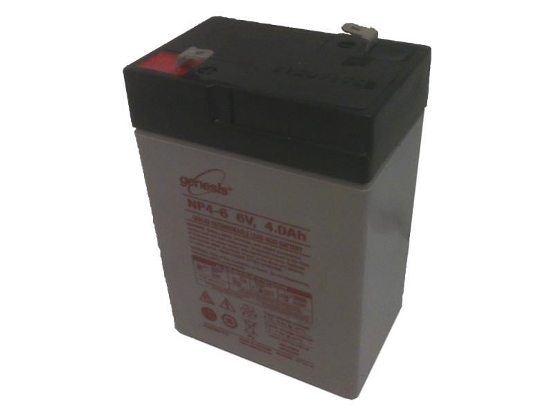 EnerSys Genesis NP4-6 Lead Acid (AGM) Battery - Image 4