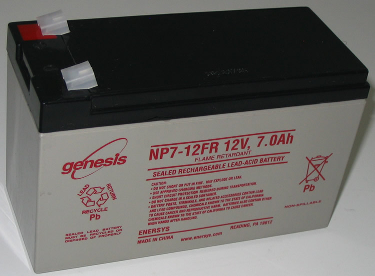 EnerSys Genesis NP7-12FR Lead Acid (AGM) Battery - Image 4
