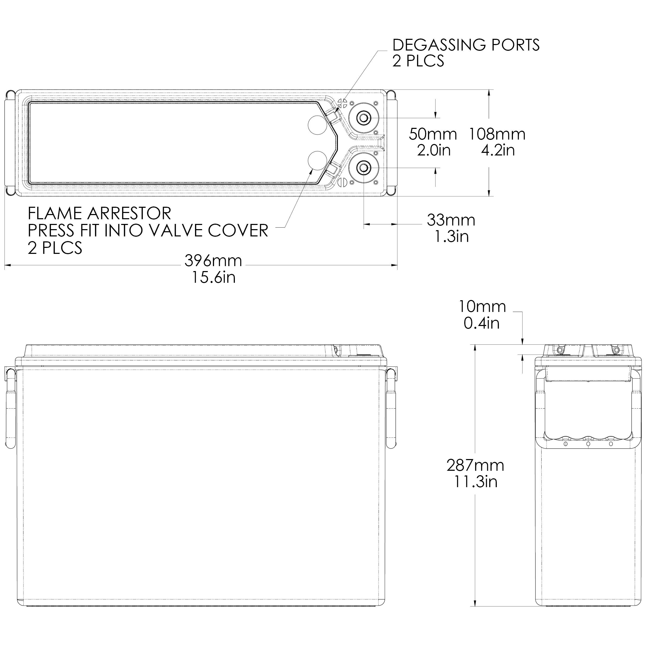 EnerSys Northstar NSB 100FT HT RED Lead Acid Battery - Image 2
